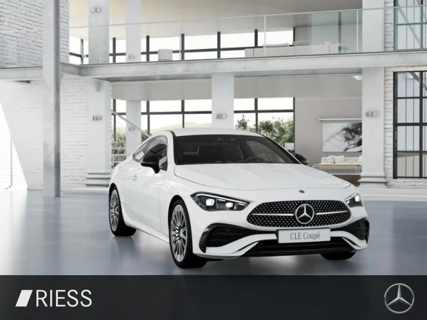 Mercedes-Benz CLE 300 4M AMG + TOP Ausstattung Weiß - 2