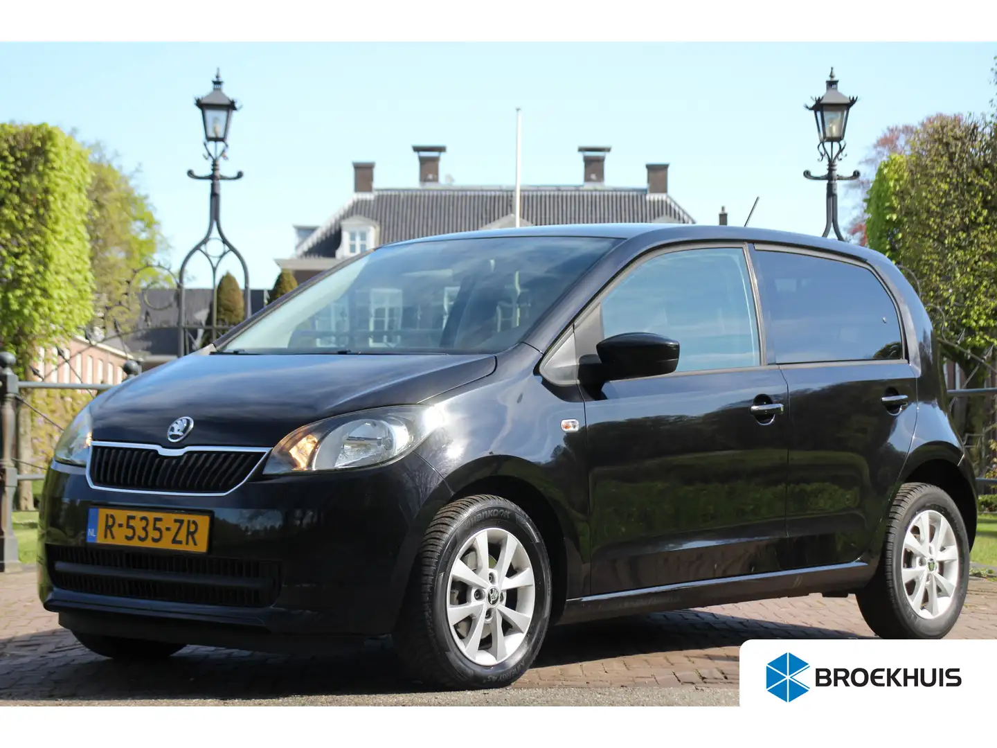 Skoda Citigo 1.0 5-DRS GREENTACH ACTIVE | PANODAK | AIRCO | STO Zwart - 1