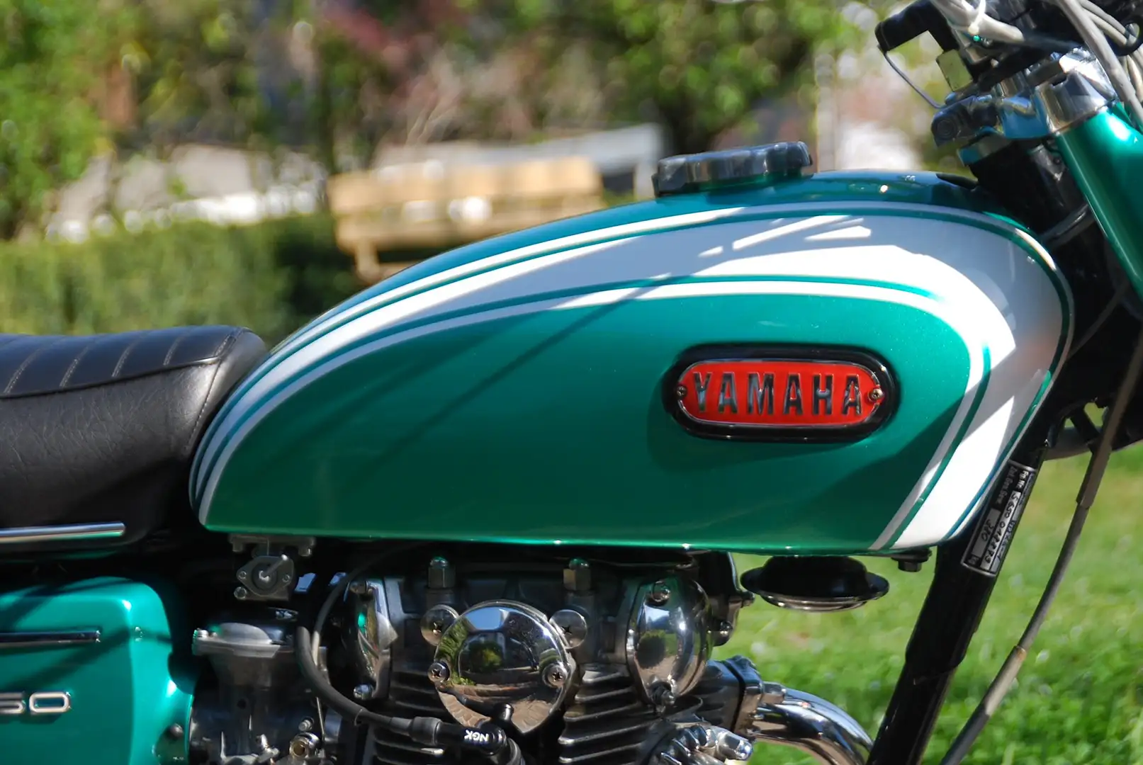 Yamaha XS 650 XS 1 Verde - 2