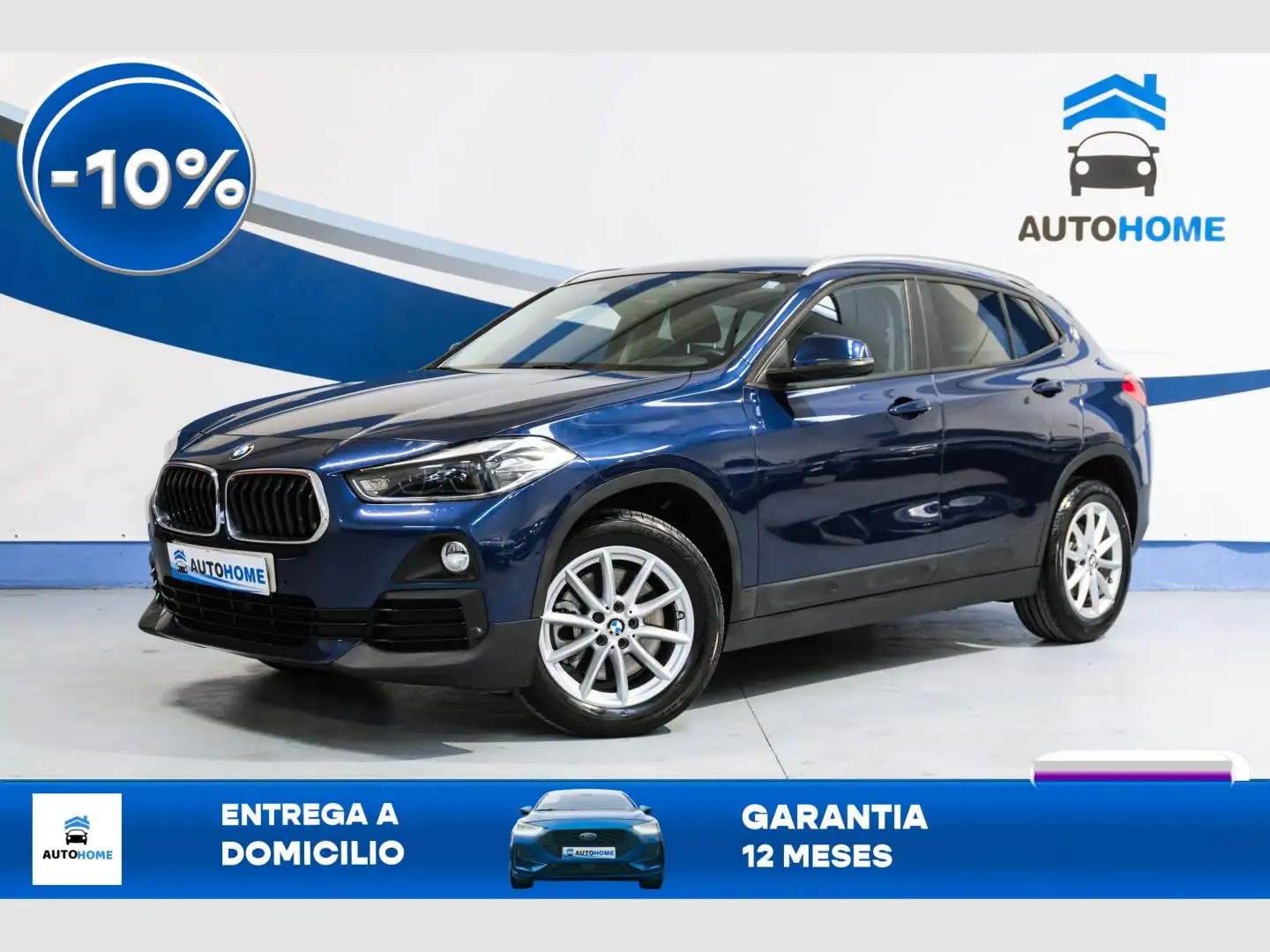 BMW X2 xDrive 20dA Blauw - 1