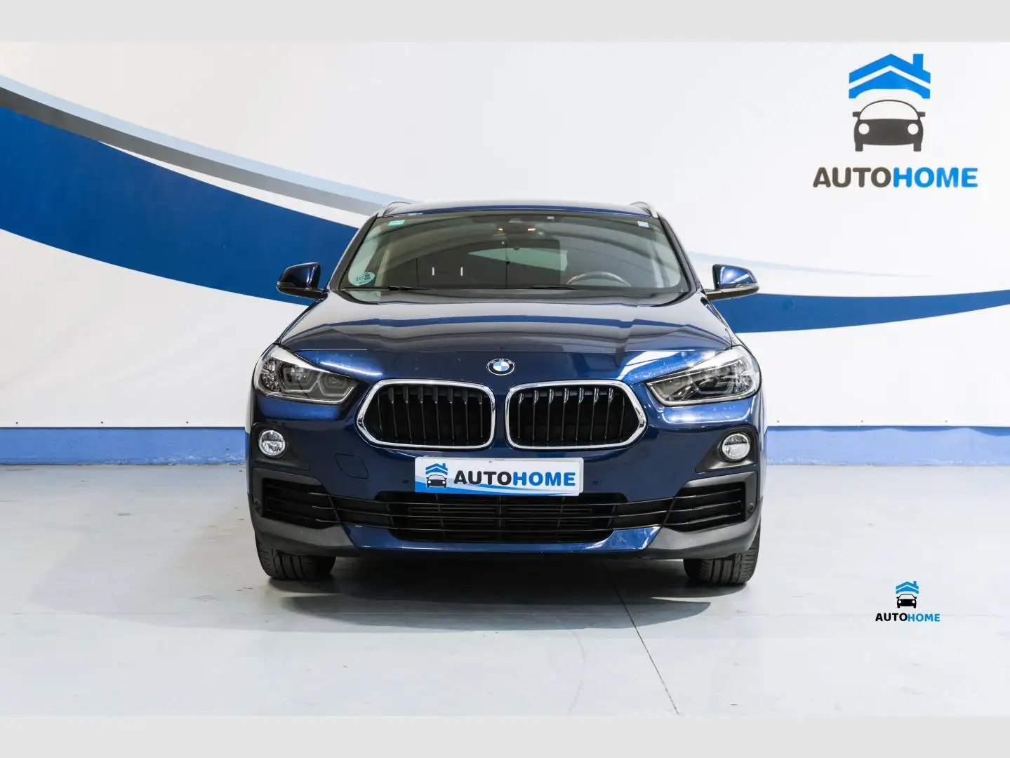 BMW X2 xDrive 20dA Bleu - 2