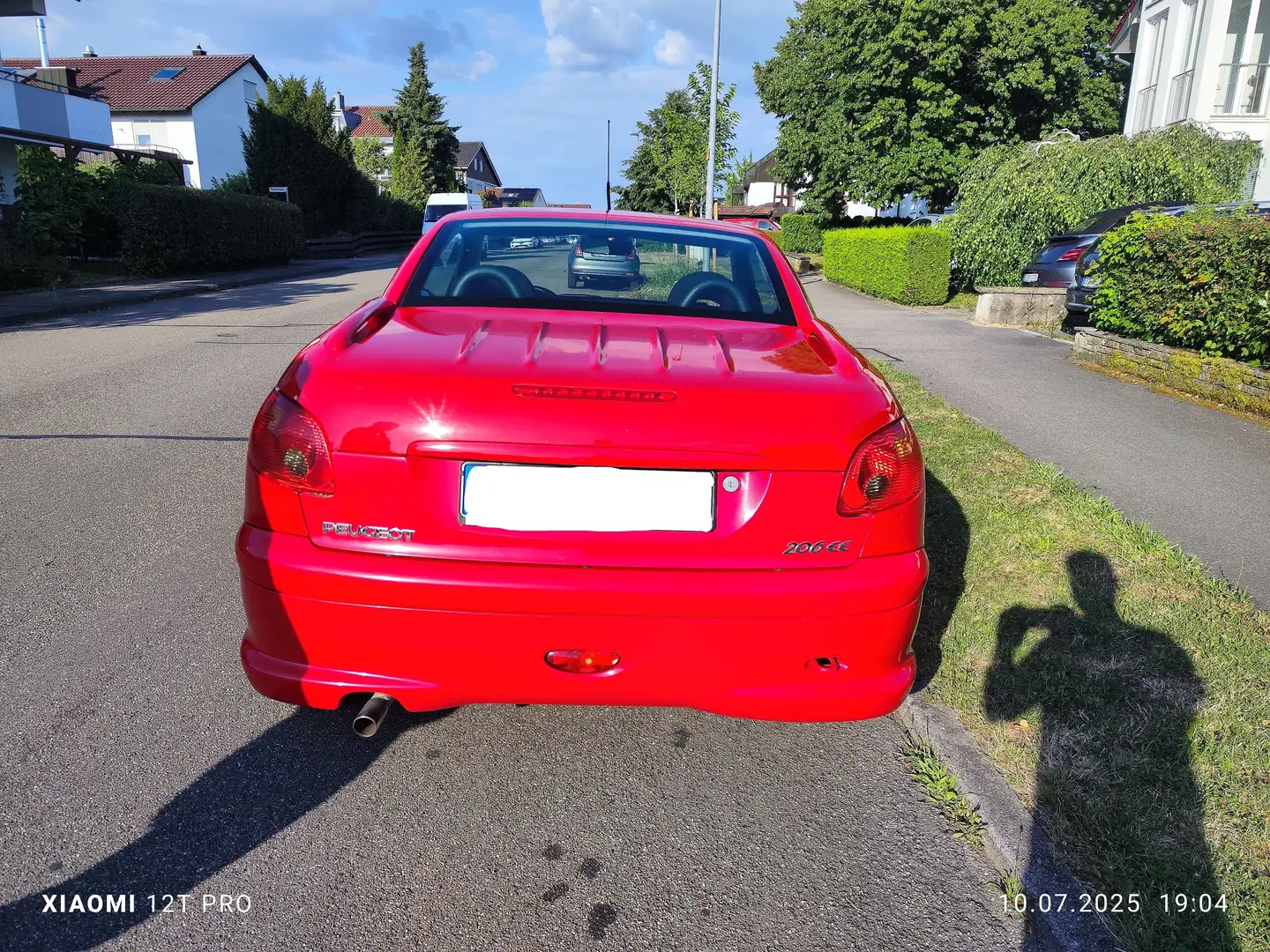 Peugeot 206 206 CC 110 Automatik Tendance Rot - 1