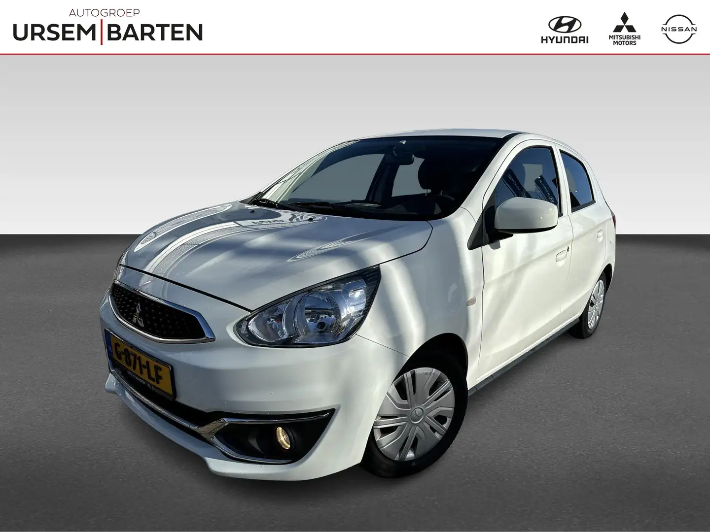 Mitsubishi Space Star 1.0 Cool+ Zeer zuinige dealer-onderhouden auto Weiß - 1