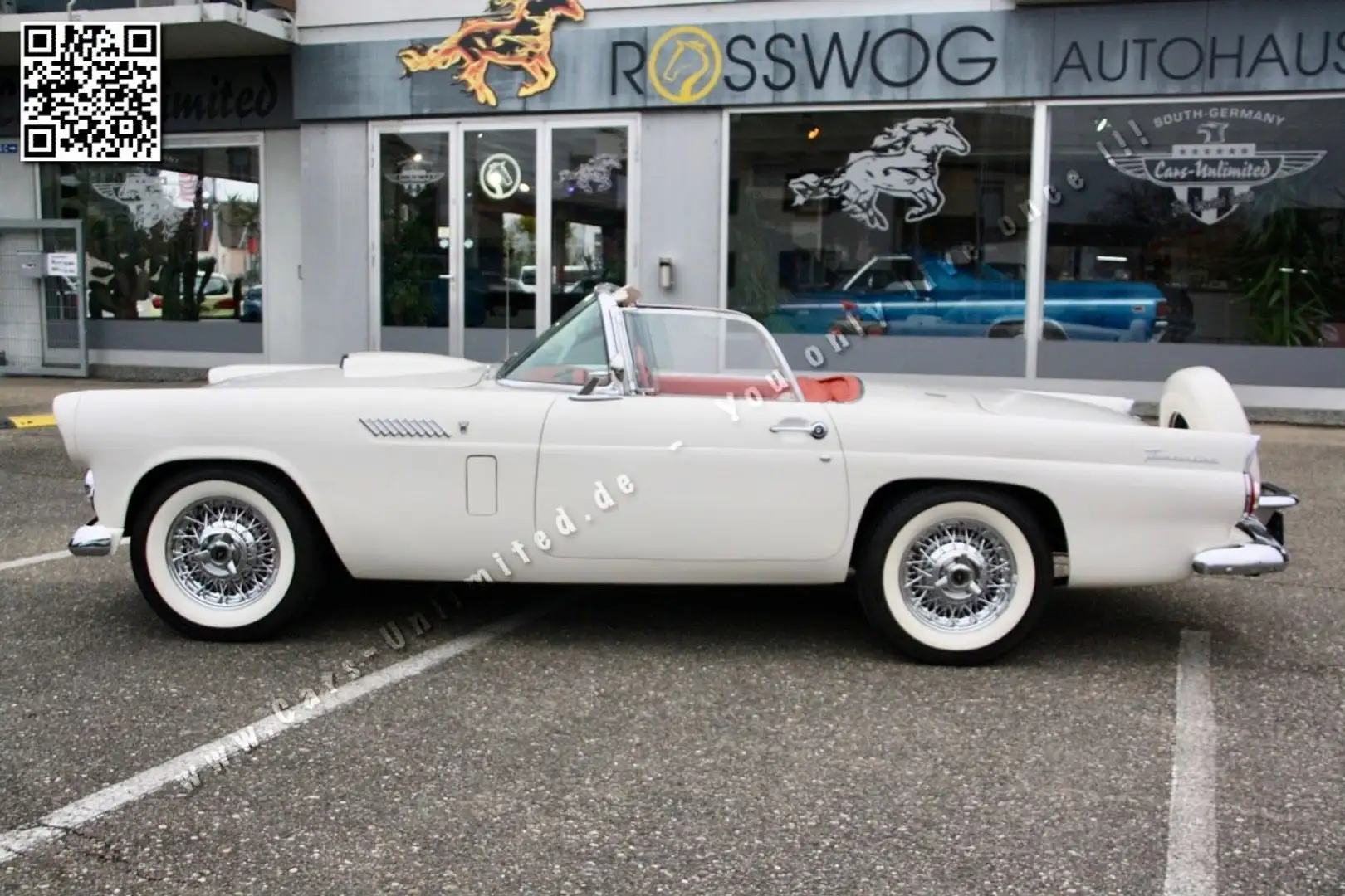 Ford Thunderbird 312-V8 Special mit Continental Kit Alb - 1