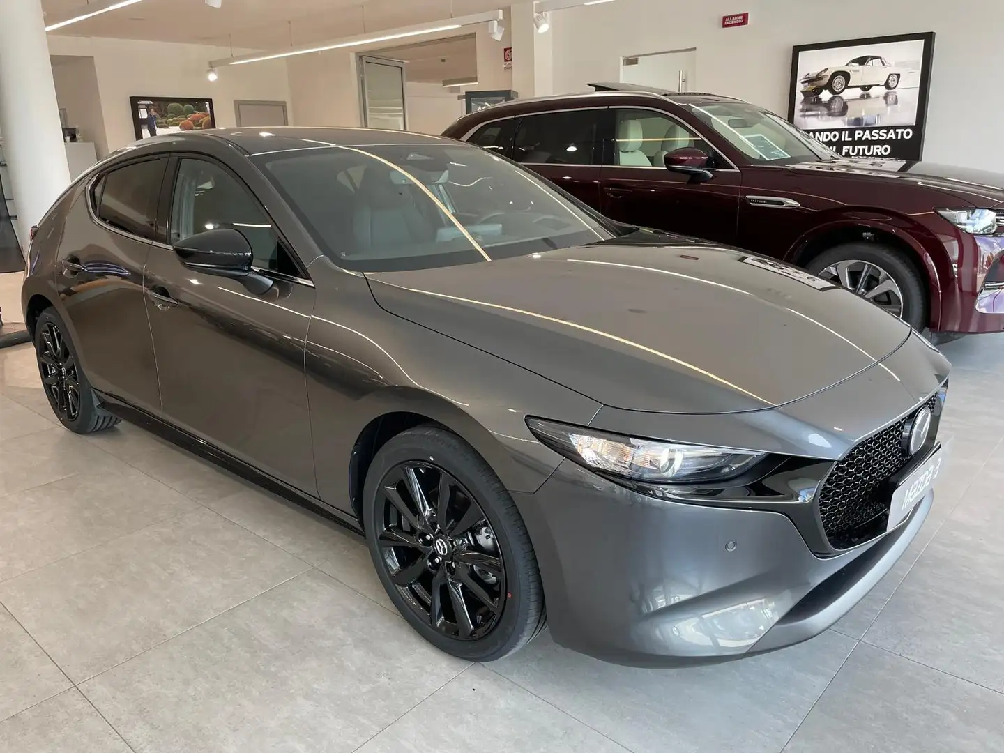 Mazda 3 Mazda 3 2.5 m-hybrid Homura 140cv DA IMMATRICOLARE Grigio - 1