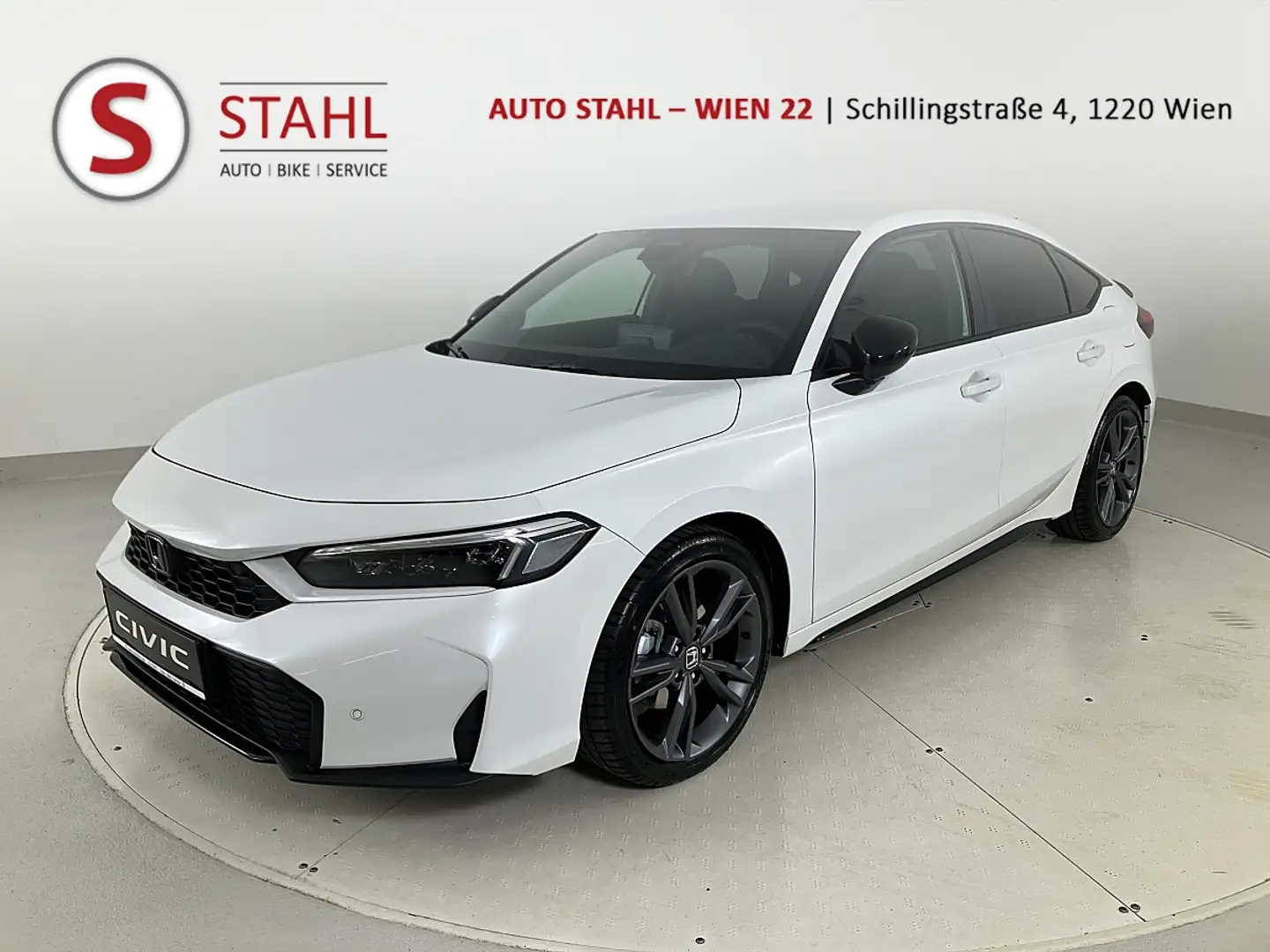 Honda Civic 2.0 i-MMD Hybrid Sport e-CVT Aut. mit Sportpaket Weiß - 1
