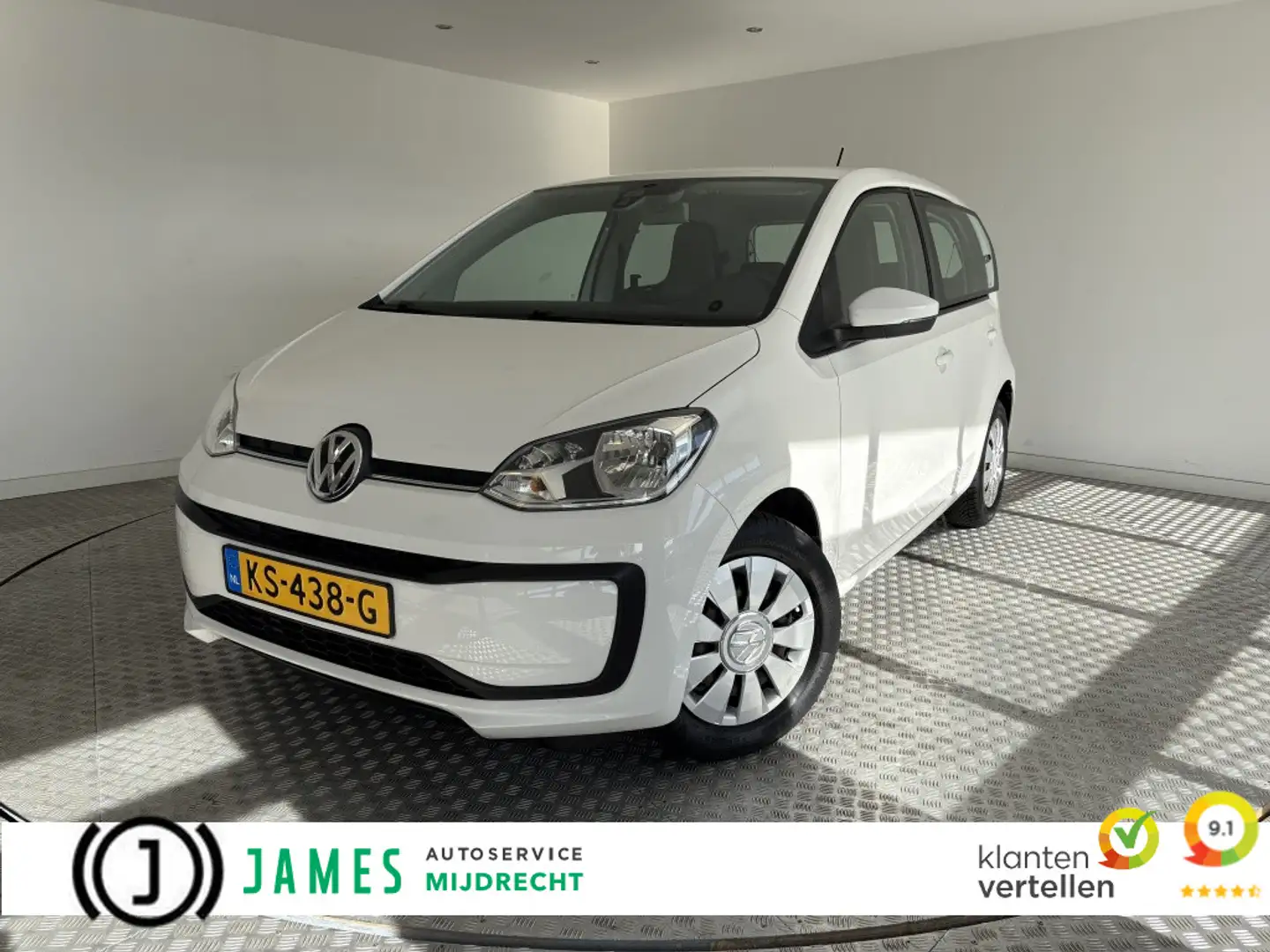 Volkswagen up! 1.0 BMT move up! AIRCO / DAB RADIO/BLUETOOTH Weiß - 1