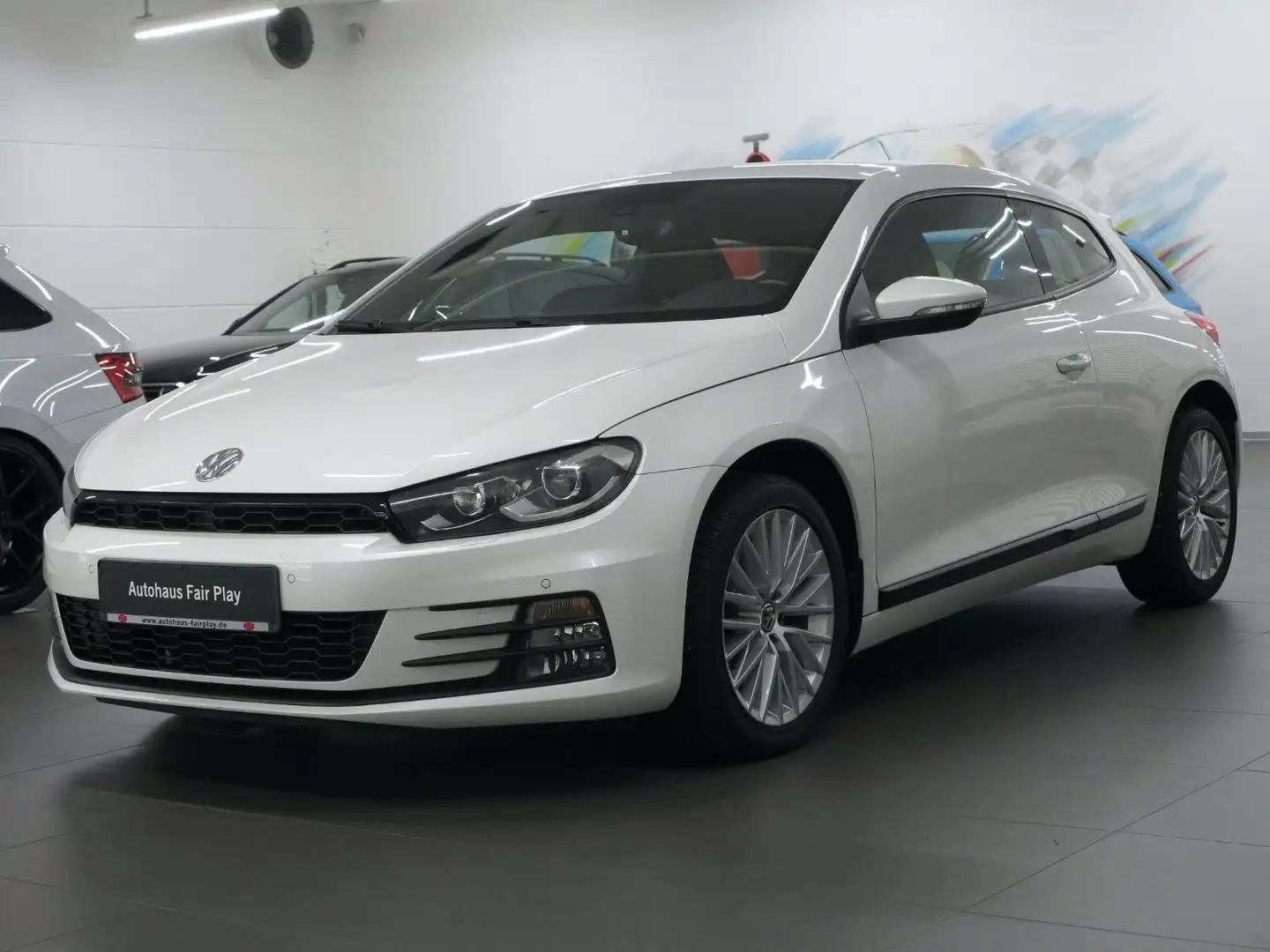 Volkswagen Scirocco 1.4 TSI R-LINE/XENON/NAVI/2.HD/U-FREI! Weiß - 1