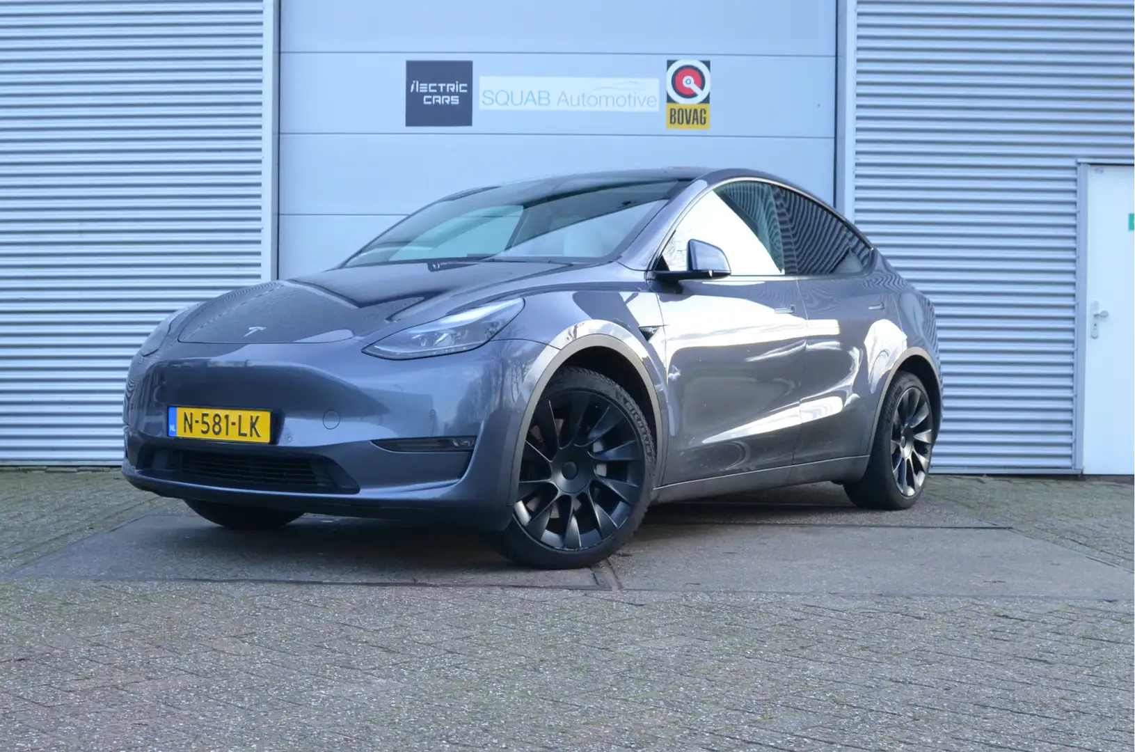 Tesla Model Y Long Range AWD 75 kWh Trekhaak (1.600kg), 20" Alu, Gris - 1