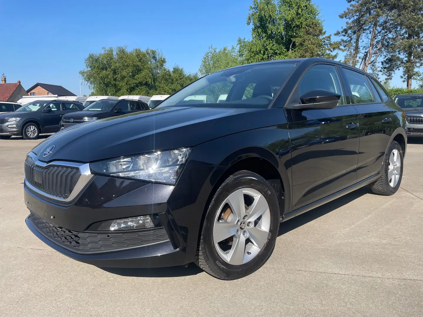 Skoda Scala 1.0 TSI Ambition Car play + Cruise + PDC Noir - 1