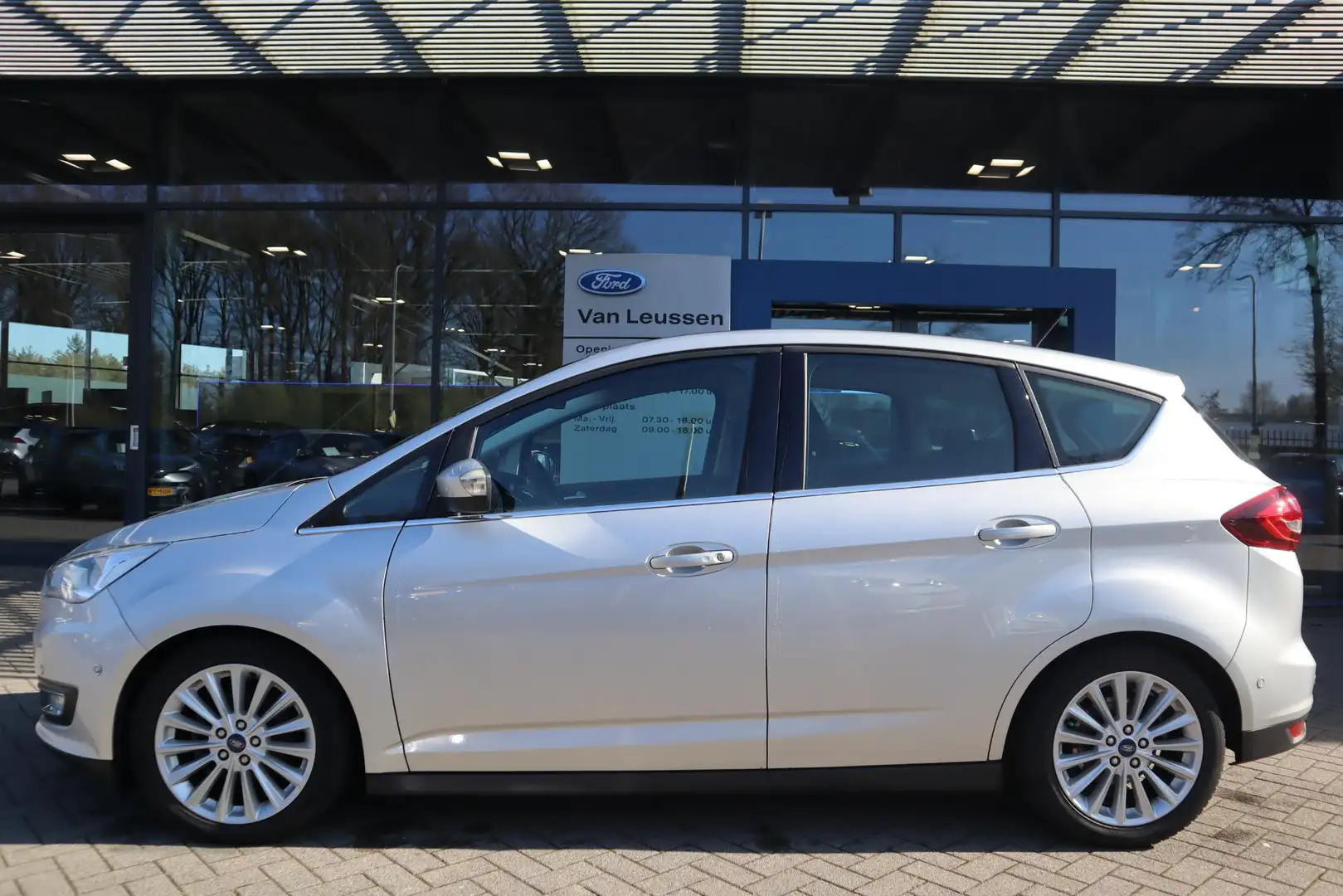 Ford C-Max 125PK TITANIUM NAVI PARK-SENSOREN 17"LM-VELGEN CLI Argento - 2