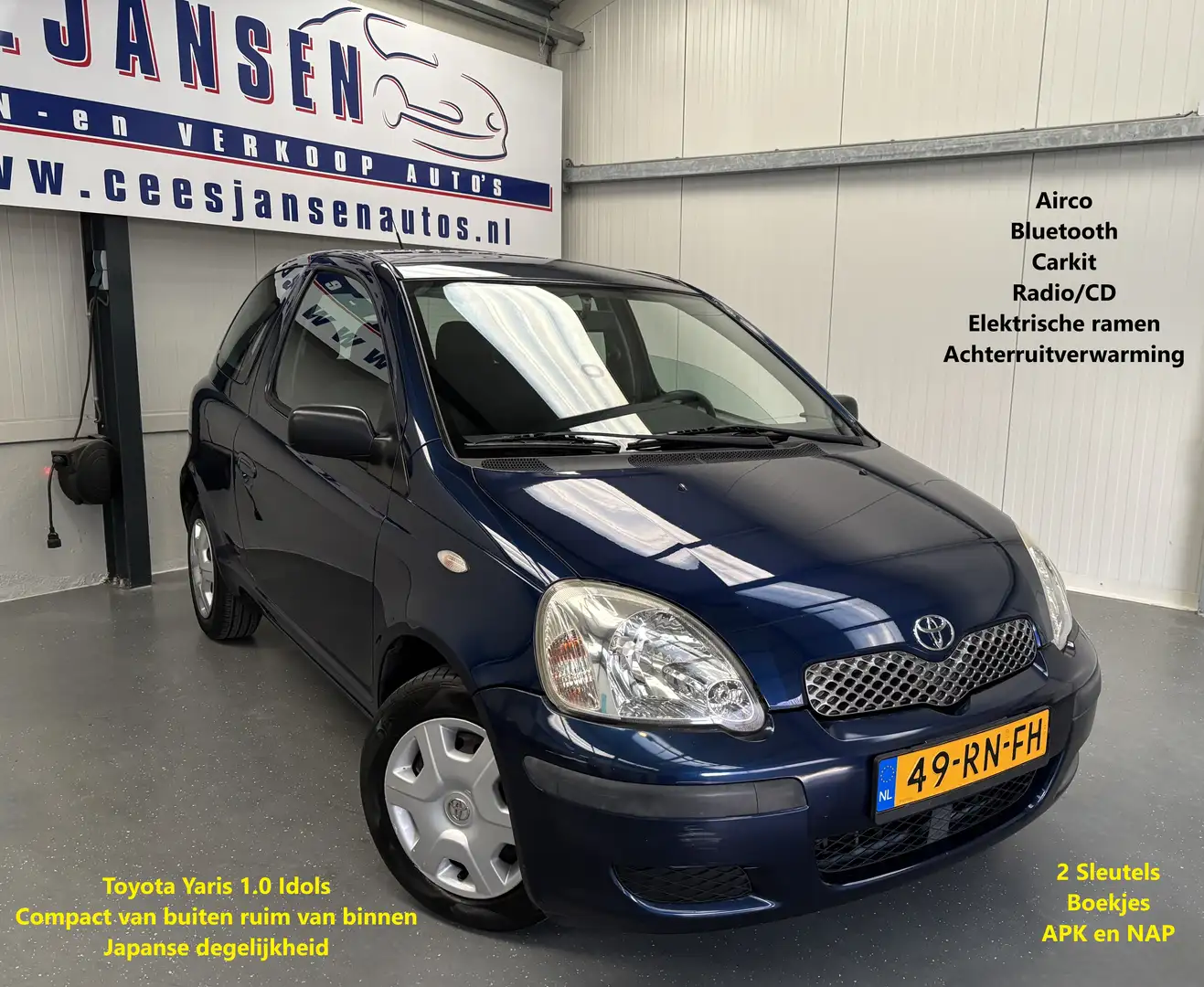 Toyota Yaris 1.0 VVT-i Idols | Airco Bleu - 1