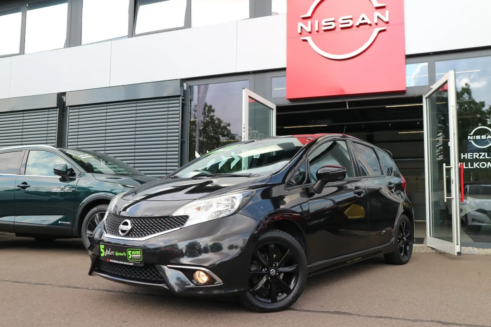 Nissan Note 1.2 Black Edition Navi SHZ Klimaauto WKR DAB Negro - 2