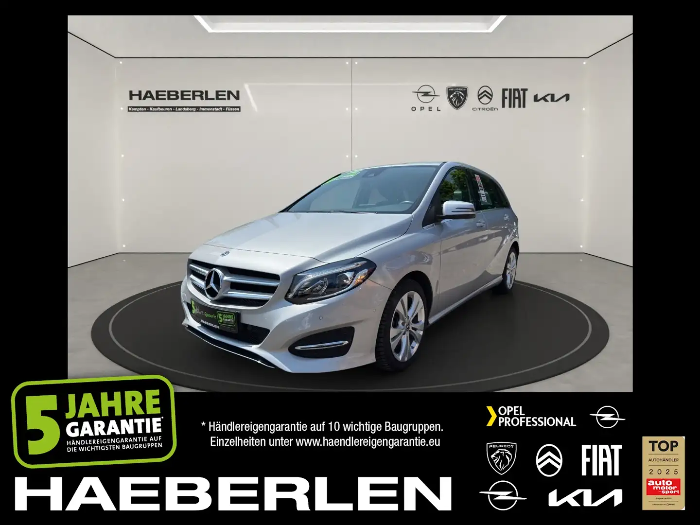 Mercedes-Benz B 220 d CDI Urban Automatik NAV*SHZ*PDC*LED*Cruise Srebrny - 1