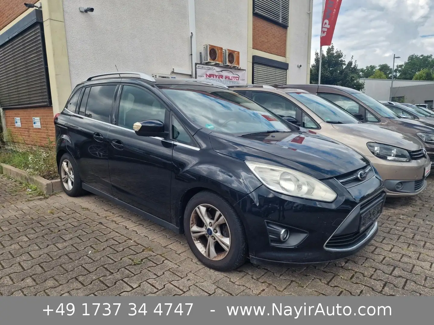 Ford Grand C-Max C-MAX Champions Edition|7Sitzer|Navi|Sitzheiz Czarny - 1