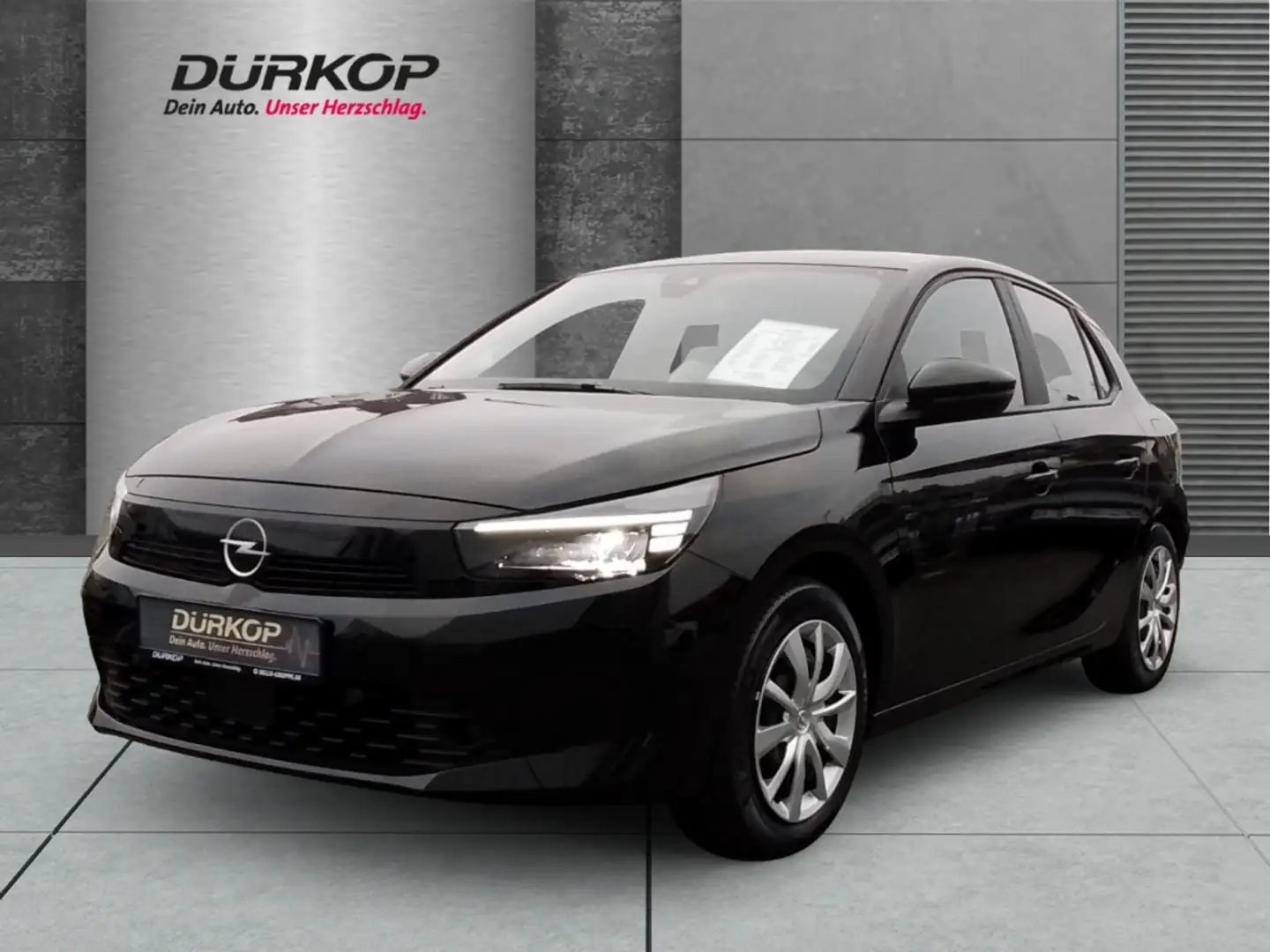 Opel Corsa 1.2 Musikstreaming DAB Spurhalteass. Verkehrszeich Schwarz - 1