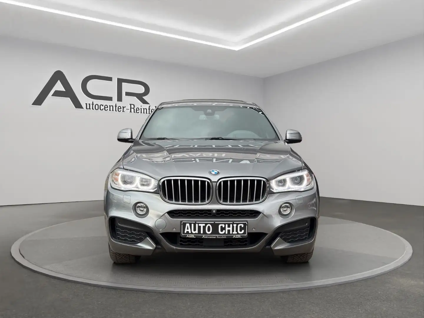 BMW X6 xDrive 40 d M Sport*360°/HuD/LED/AHK/II.Hand Grijs - 2