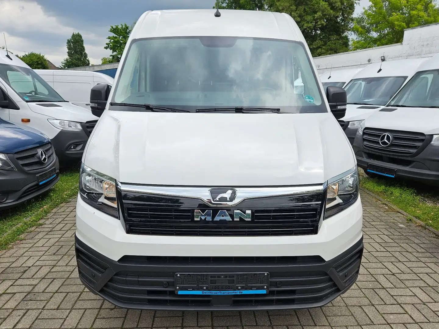 MAN TGE 3.180 MAXI|AUTOMATIK|3,0t AHK|KAM|TÜV+ÖL NEU Blanco - 2
