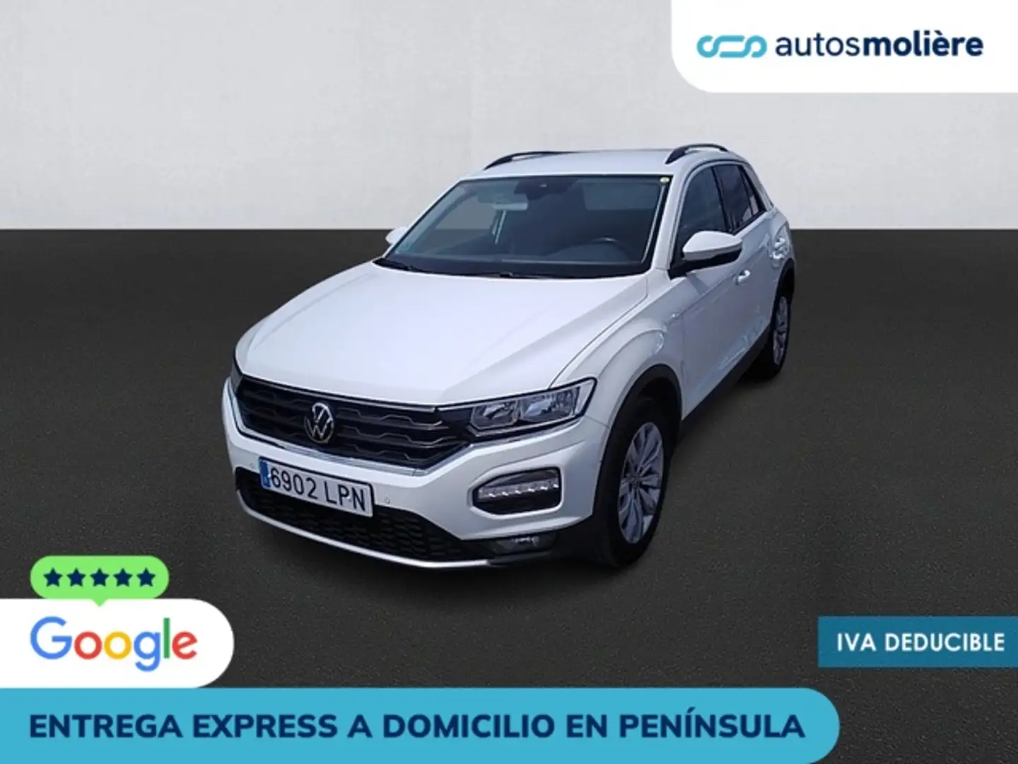 Volkswagen T-Roc 1.0 TSI Advance 81kW Blanco - 1