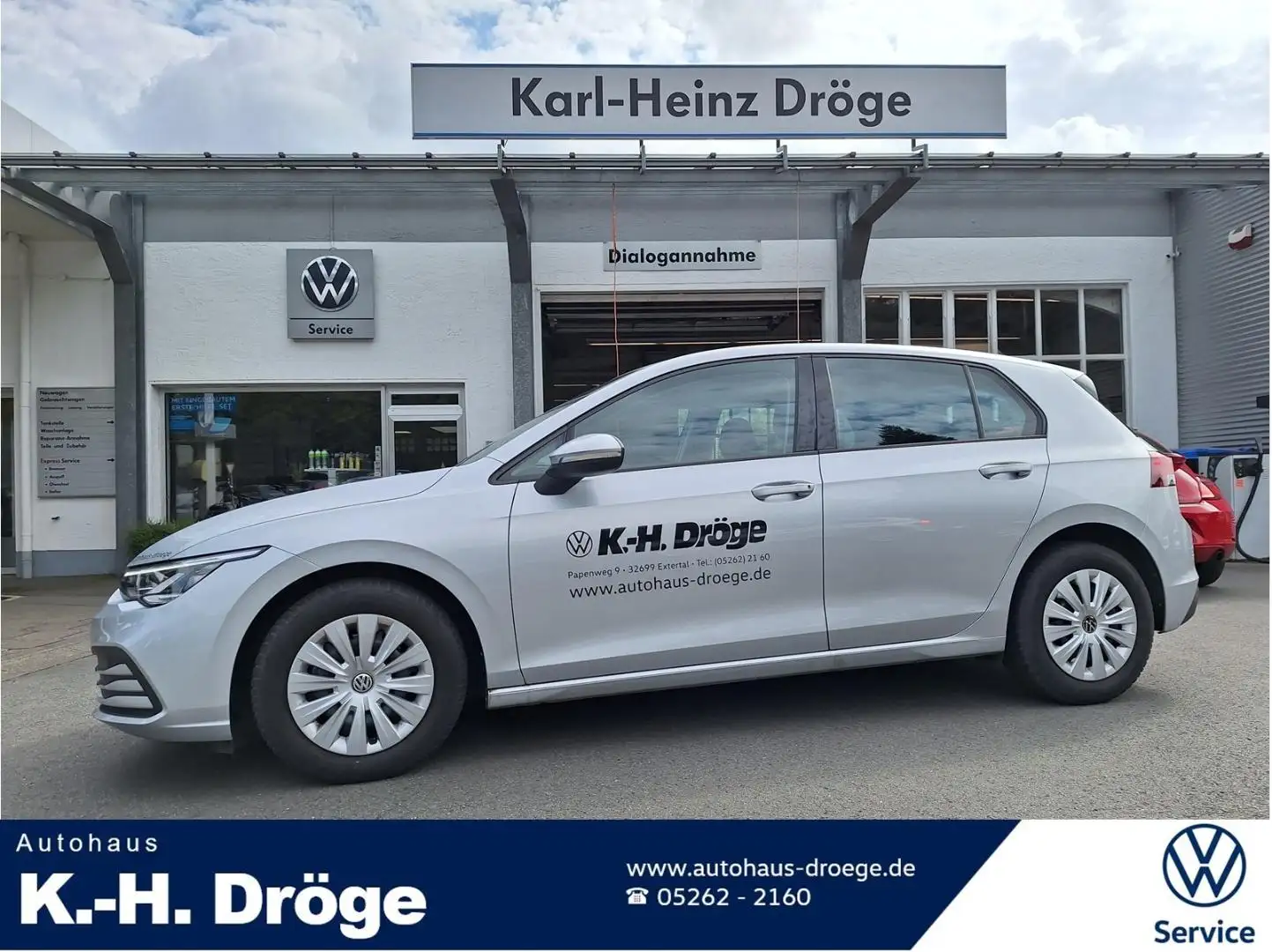 Volkswagen Golf 1.0 TSI Winterpaket DWA APP Silber - 1