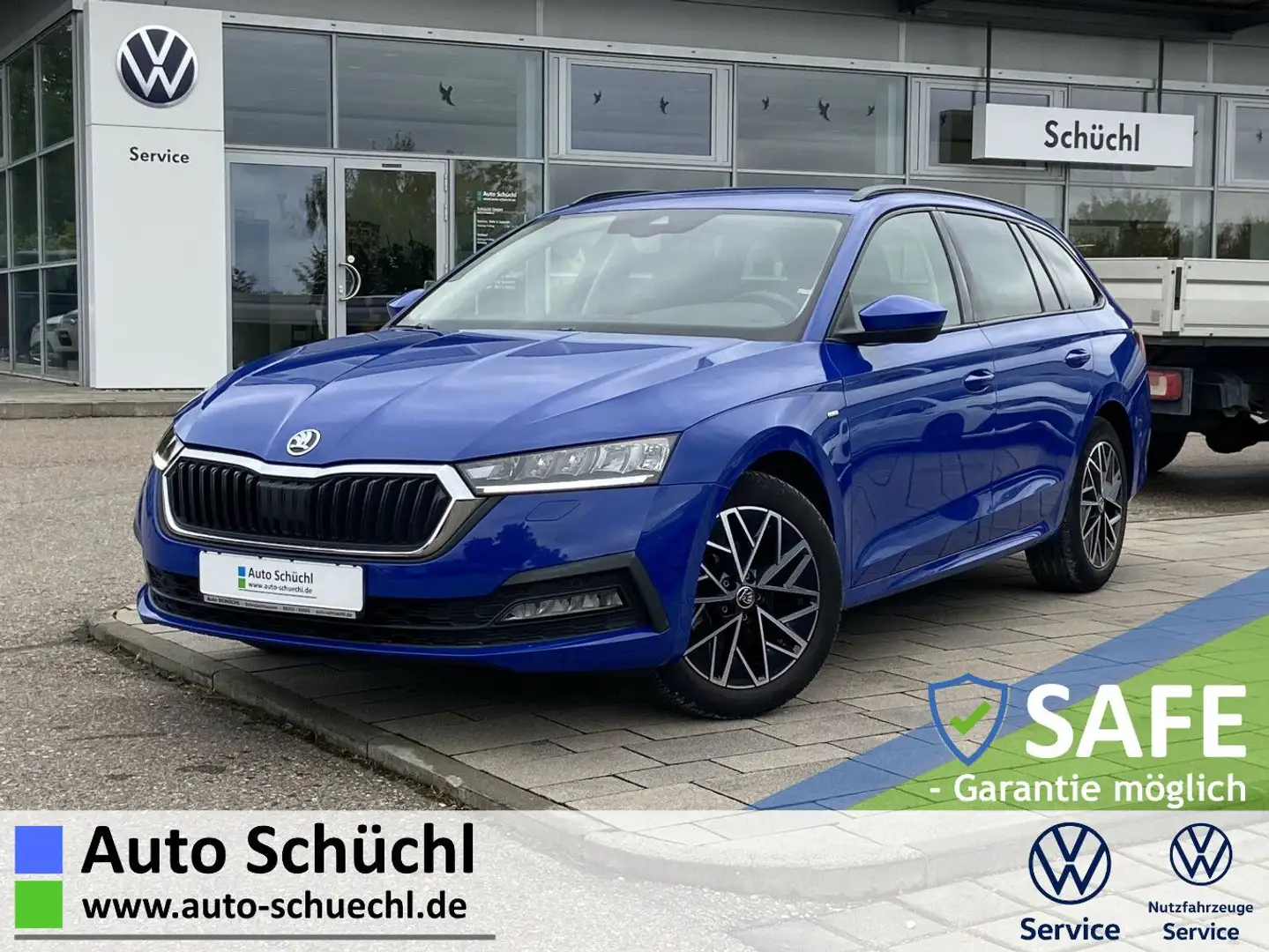 Skoda Octavia Combi 2.0 TDI Clever 17"+NAVI-COLUMBUS+L Blau - 1