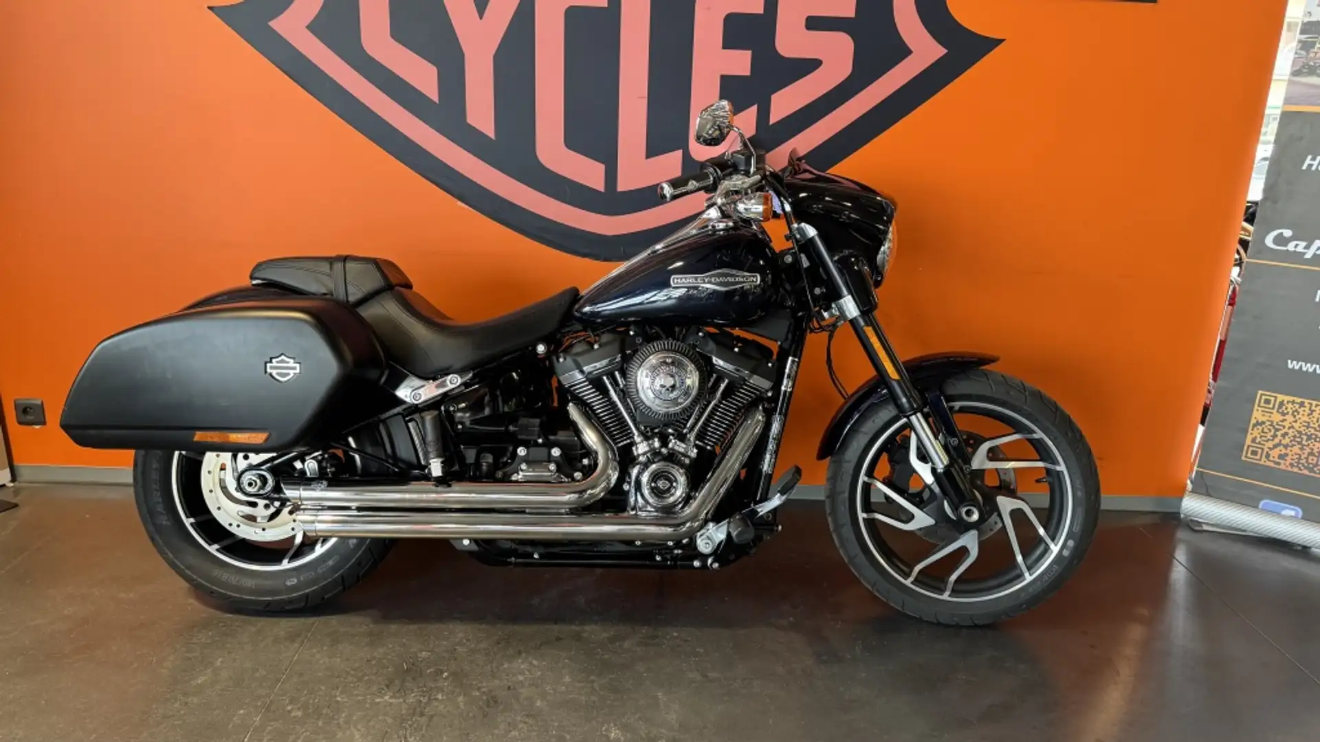Harley-Davidson Sport Glide Tour Sportglide Blauw - 1