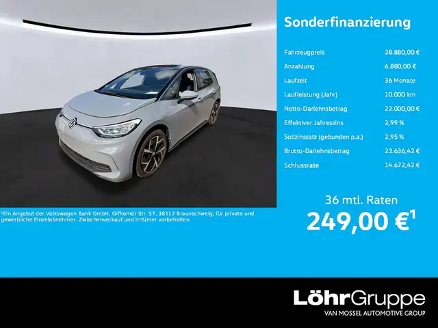 2024 Volkswagen Id.3 in Grey for sale