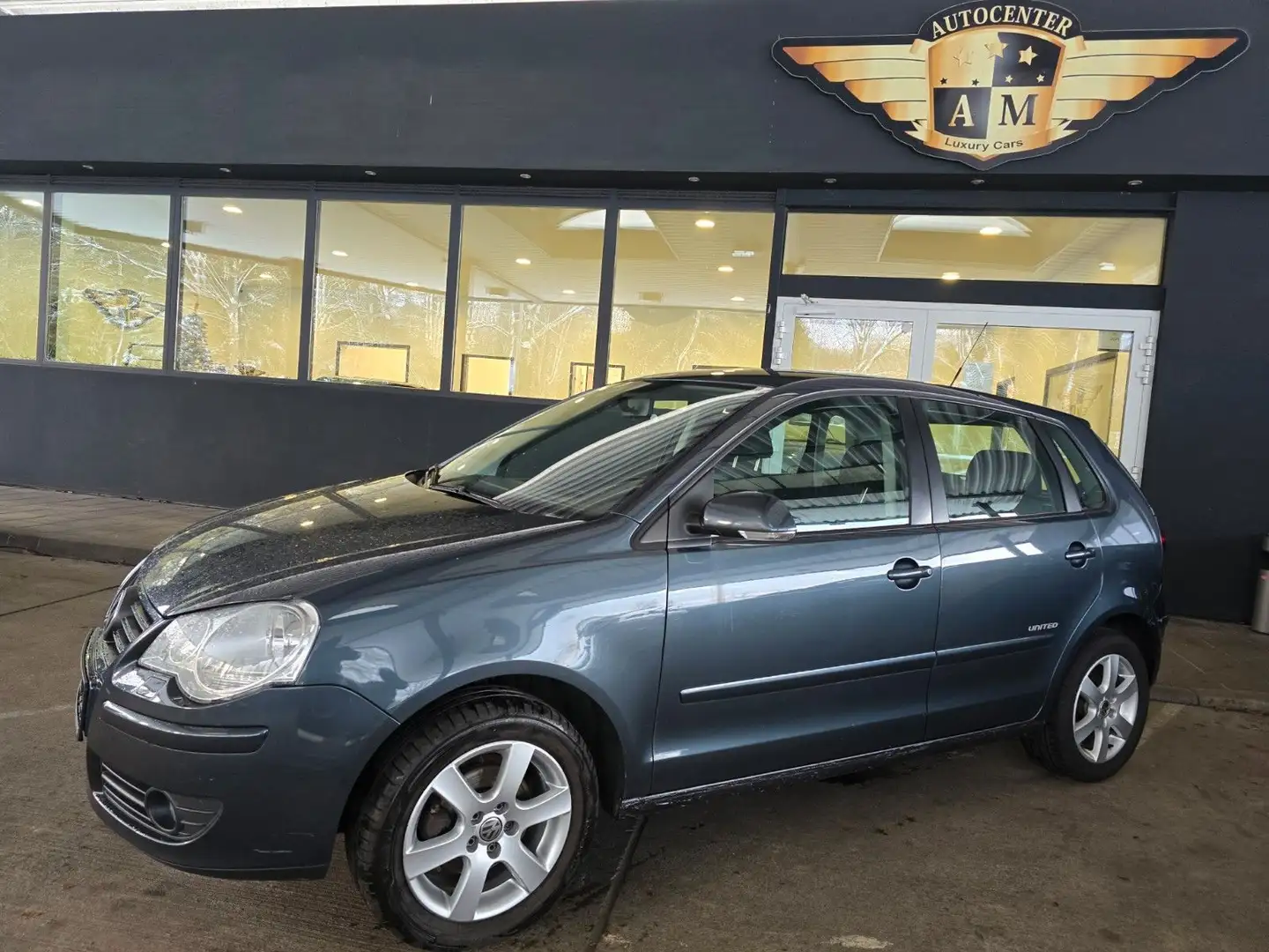 Volkswagen Polo IV 1.9 United SZH/PDC/Klima/TÜV-NEU/1.Hand Grau - 1