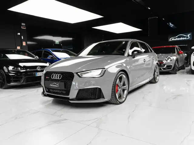 Audi RS3 Sportback 2.5 tfsi quattro s-tronic TAGLIANDI AUDI/ BANG OLUFSEN/ NARDO GREY /SCARICO SPORTIVO