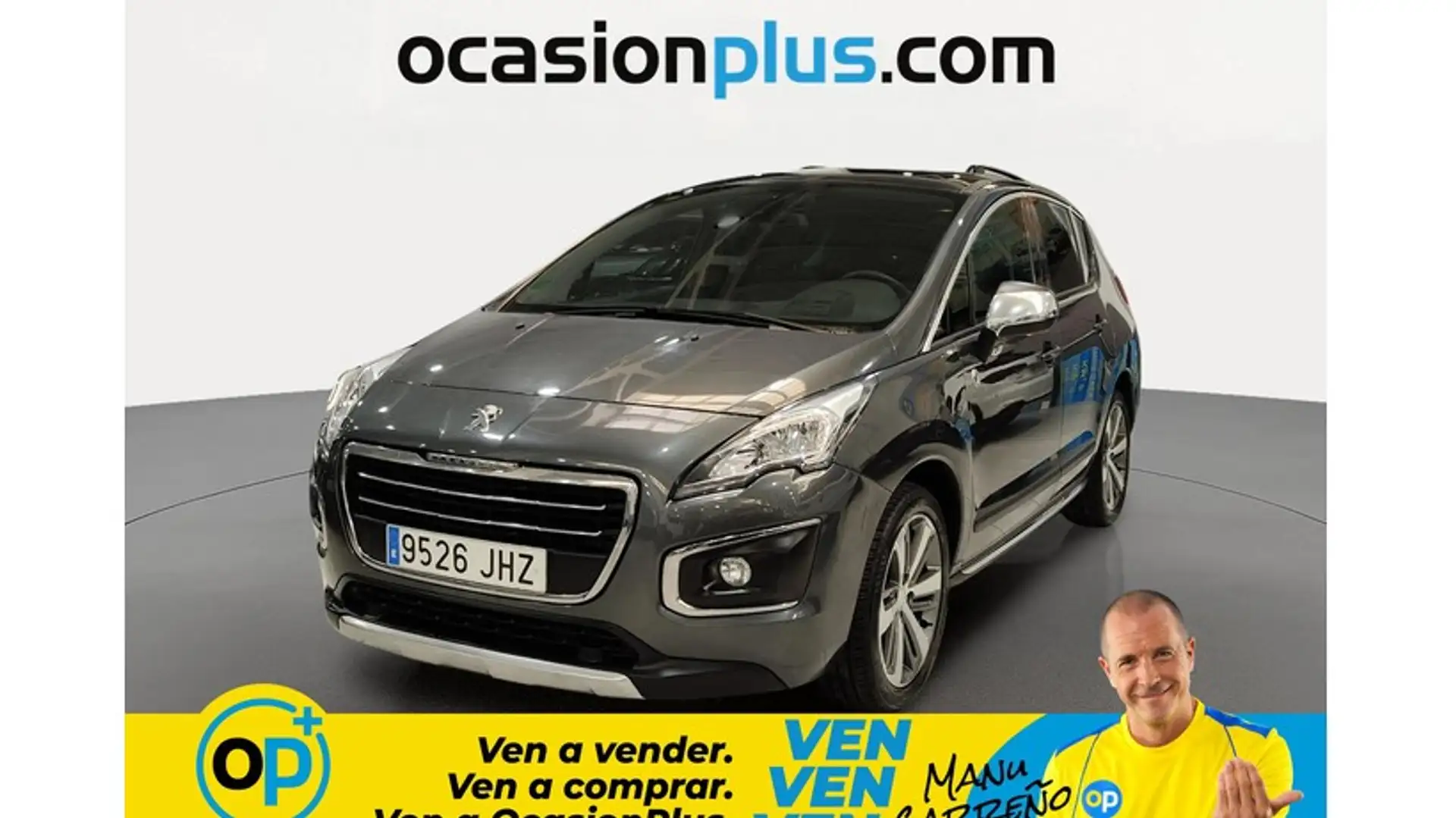 Peugeot 3008 1.6 BlueHDi Crossway 120 Gris - 1