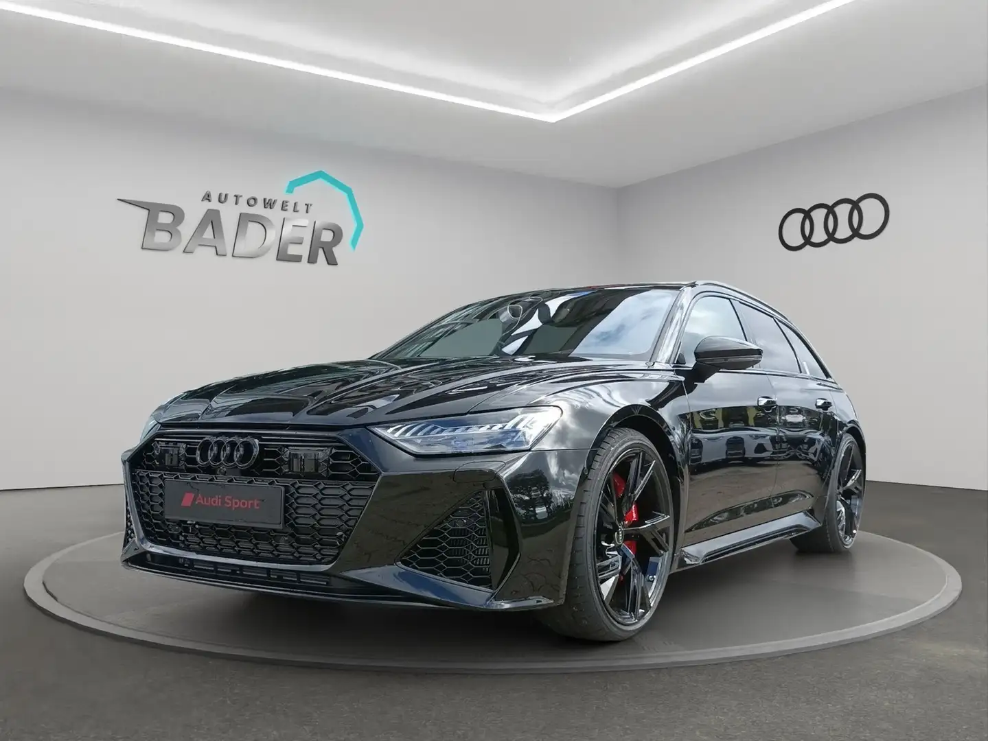 Audi RS6 RS 6 Avant 4.0TFSI 305km/h RS Sportabgas Zwart - 1