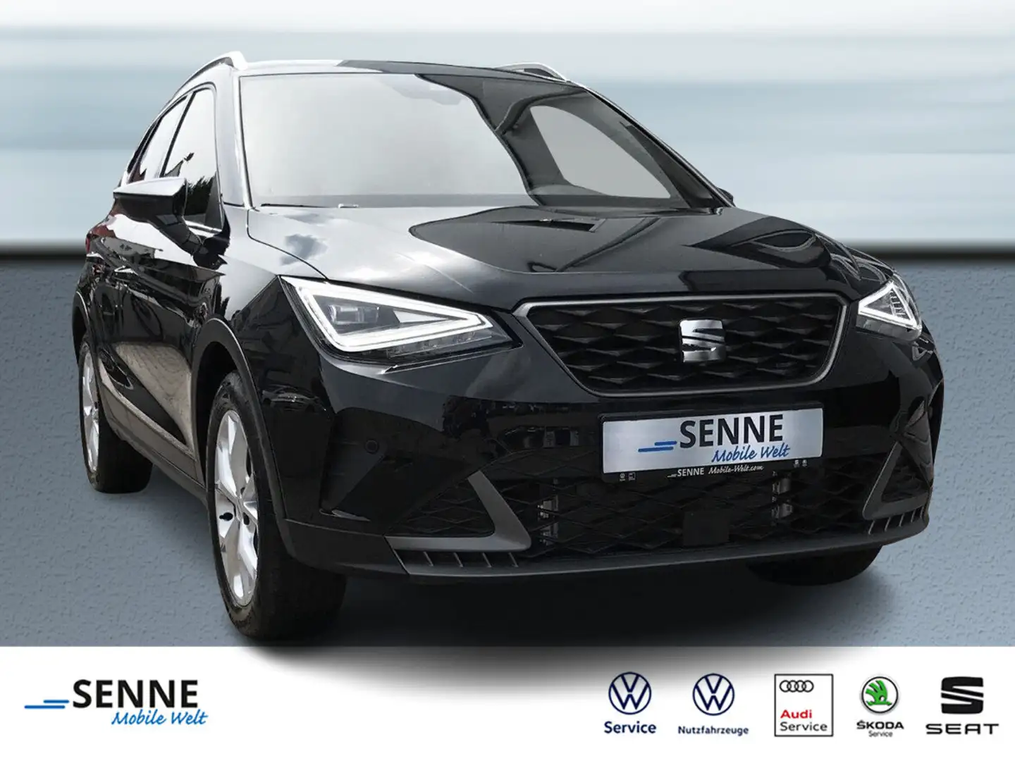 SEAT Arona Arona 1.5 TSI DSG FR, Full LED, Navi, Kamera Noir - 2