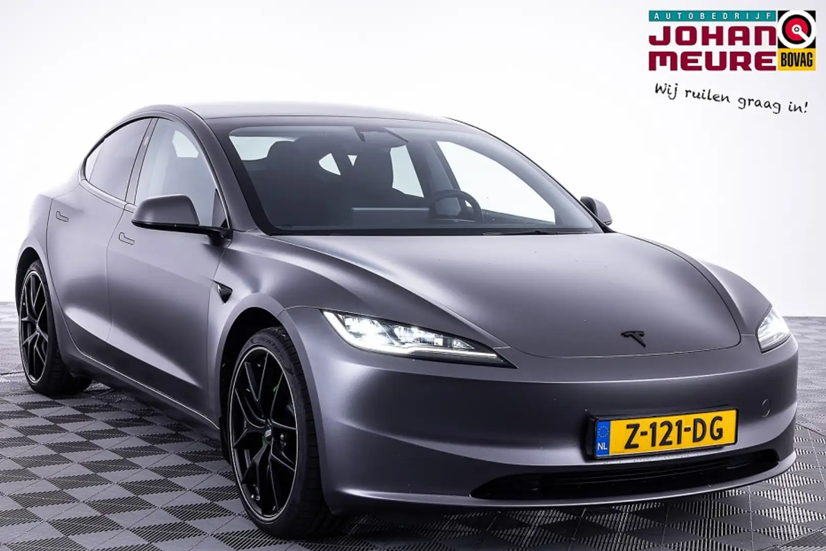 Tesla Model 3 Long Range AWD 78 kWh ✅ 1e Eigenaar Grijs - 1