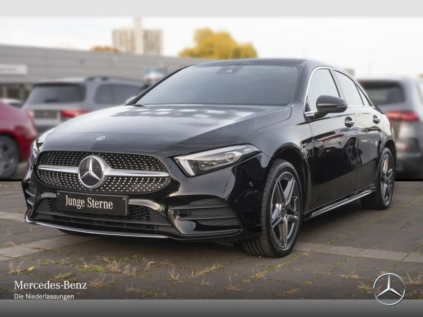 Mercedes-Benz A 250 e Lim AMG+MULTIBEAM+KAMERA+KEYLESS+8G Schwarz - 2