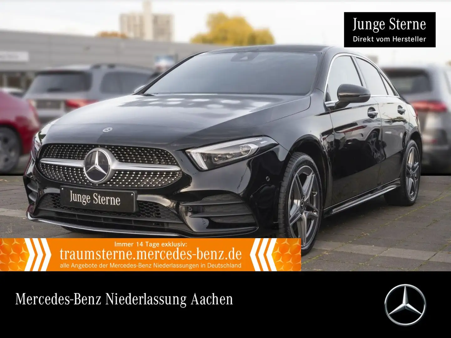 Mercedes-Benz A 250 e Lim AMG+MULTIBEAM+KAMERA+KEYLESS+8G Schwarz - 1