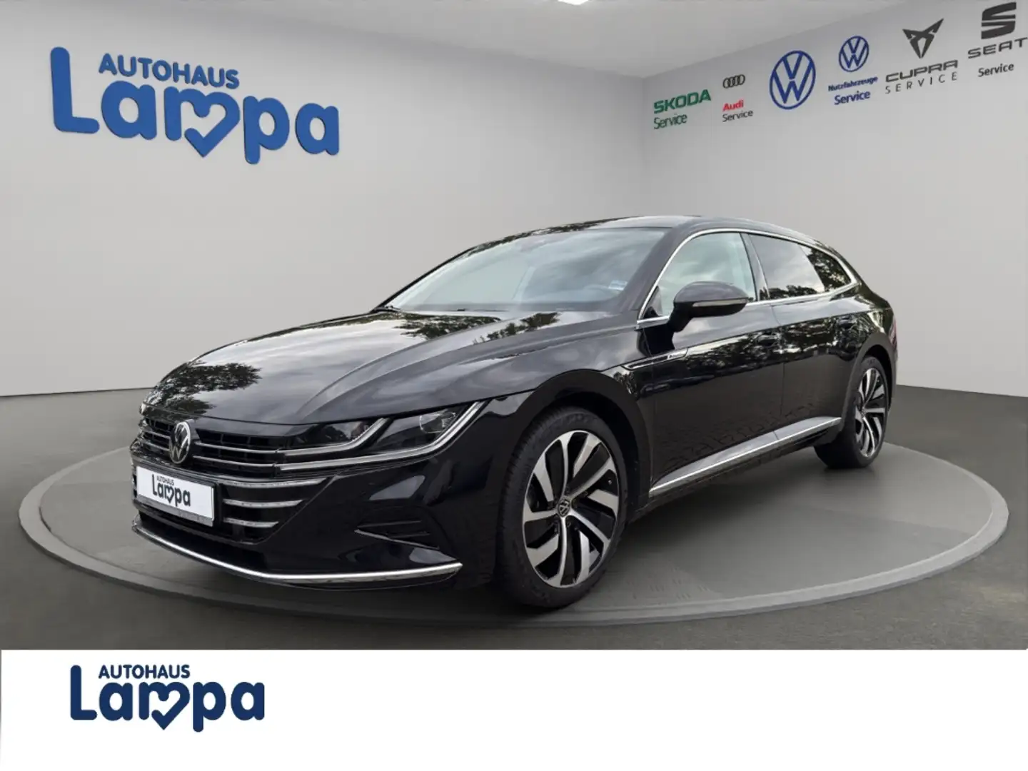 Volkswagen Arteon Shooting Brake Elegance 2.0 TDI DSG,AHK,ACC,RFK Schwarz - 1