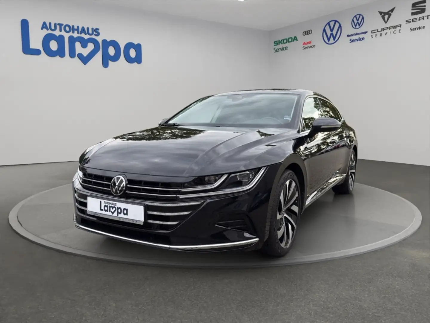 Volkswagen Arteon Shooting Brake Elegance 2.0 TDI DSG,AHK,ACC,RFK Schwarz - 2