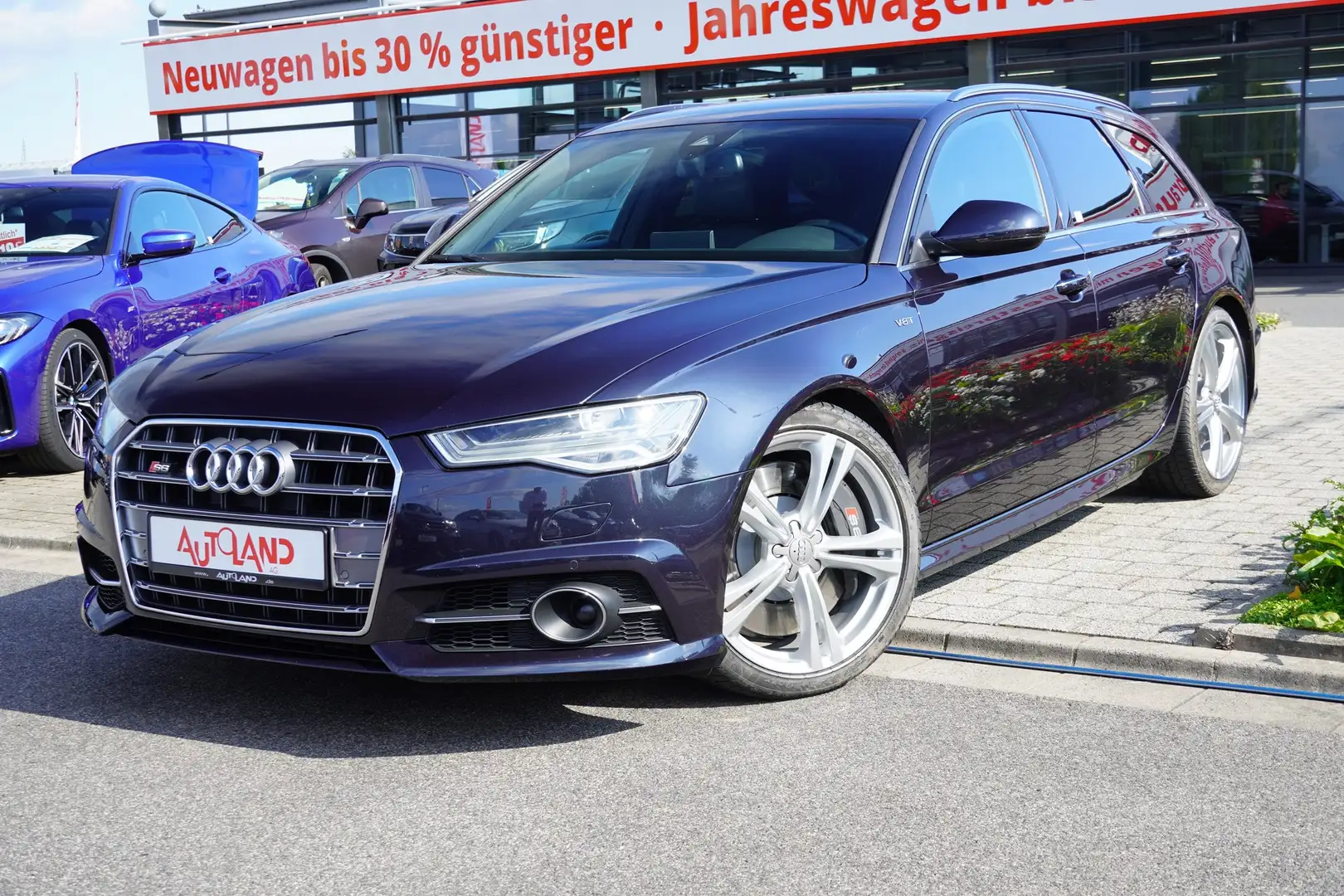 Audi S6 Avant 4.0 TFSI quattro LED Navi DAB Kamera Blau - 2