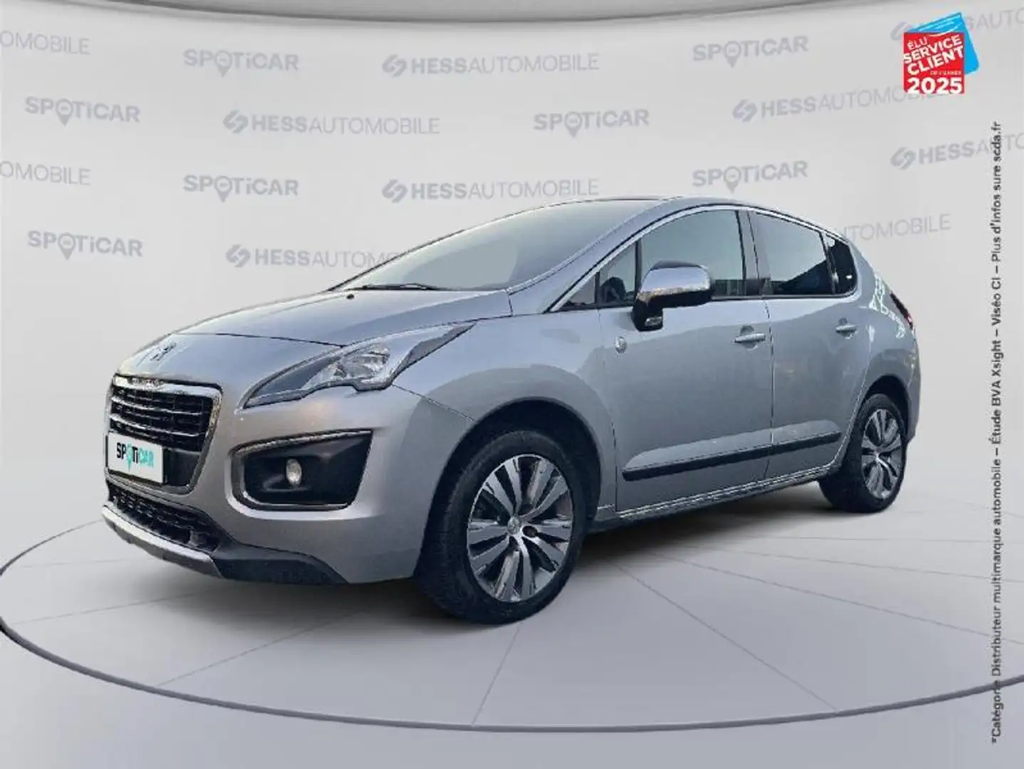 Peugeot 3008 1.2 Puretech Crossway S\u0026S Gris - 1
