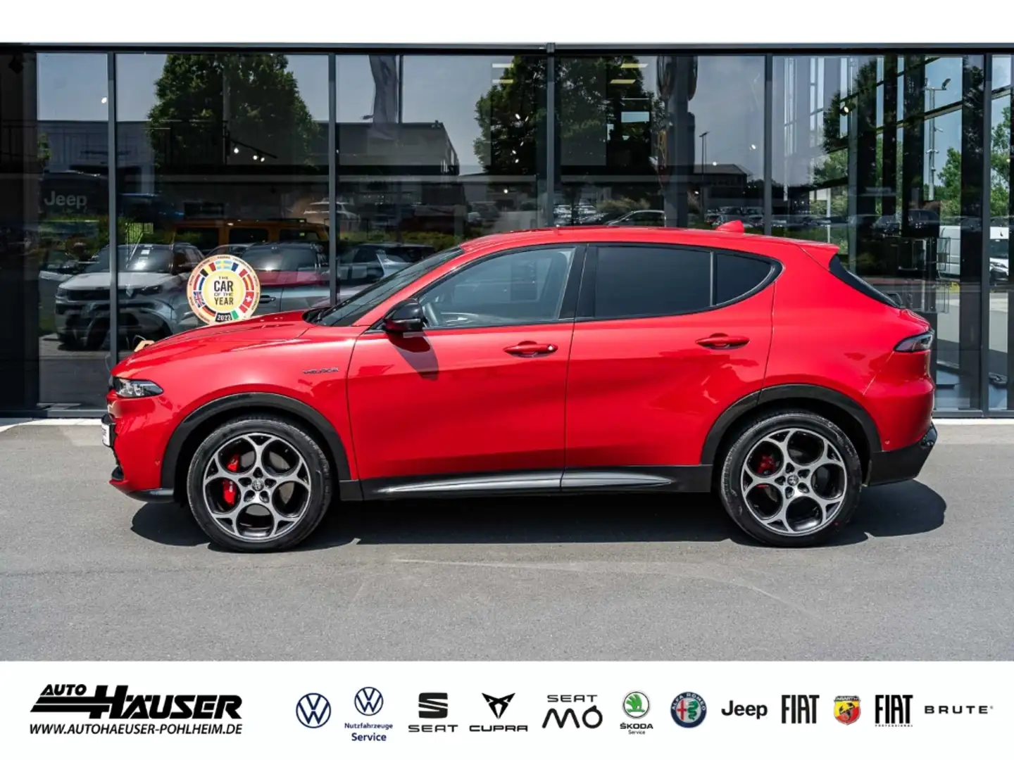 Alfa Romeo Tonale Veloce 1.5 VGT 48V-Hybrid WINTER ASSISTENZ BREMBO Rouge - 2