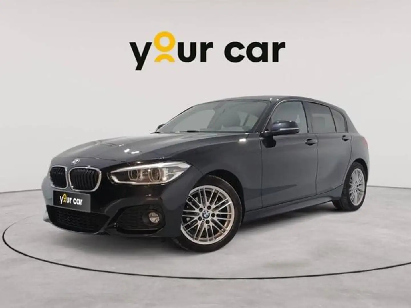 BMW 118 118d Noir - 1