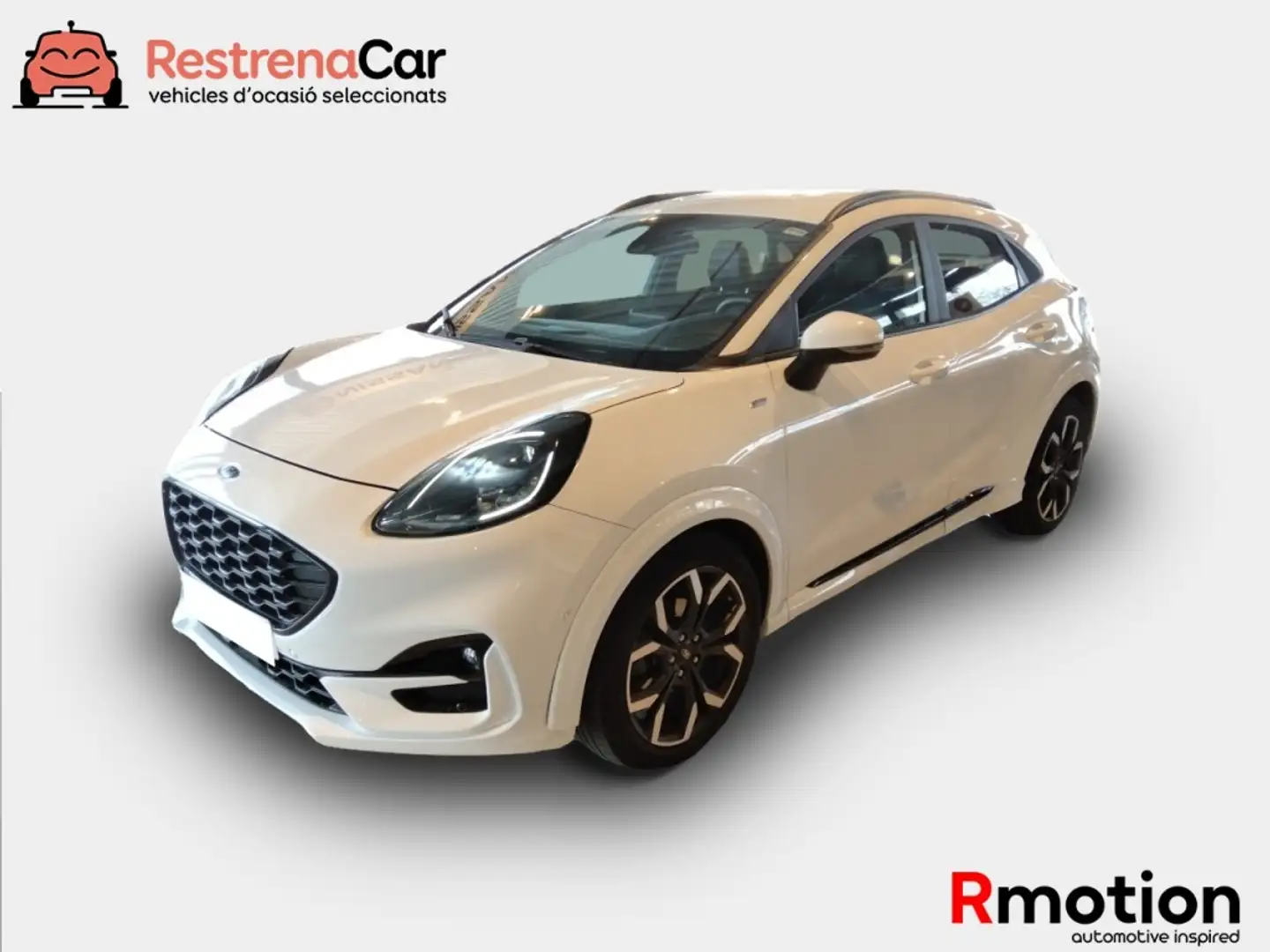 Ford Puma 1.0 ECOBOOST 92KW MHEV ST-LINE X 125 5P Weiß - 1