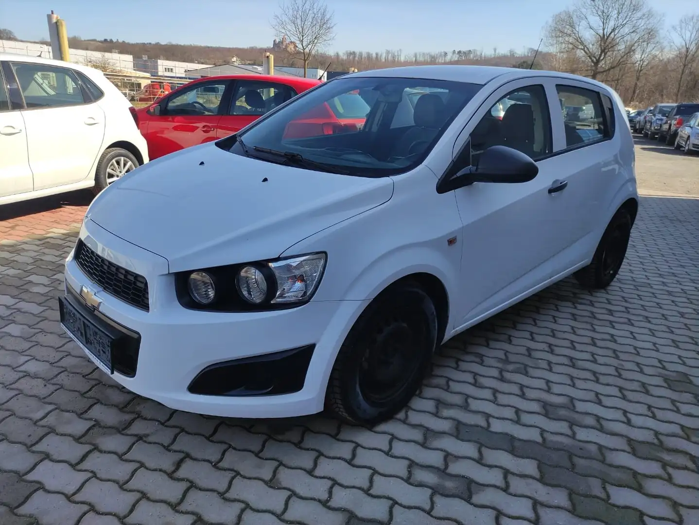 Chevrolet Aveo 1,2 LT Weiß - 2