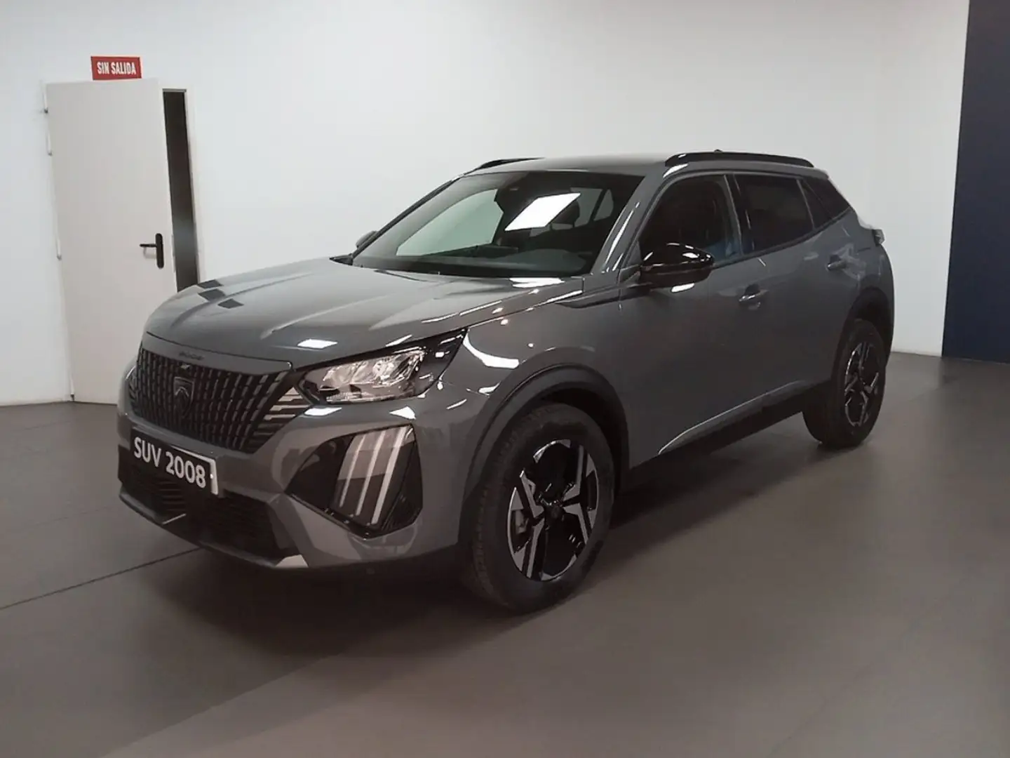 Peugeot 2008 Hybrid 145 eDCS6 Allure Gris - 2