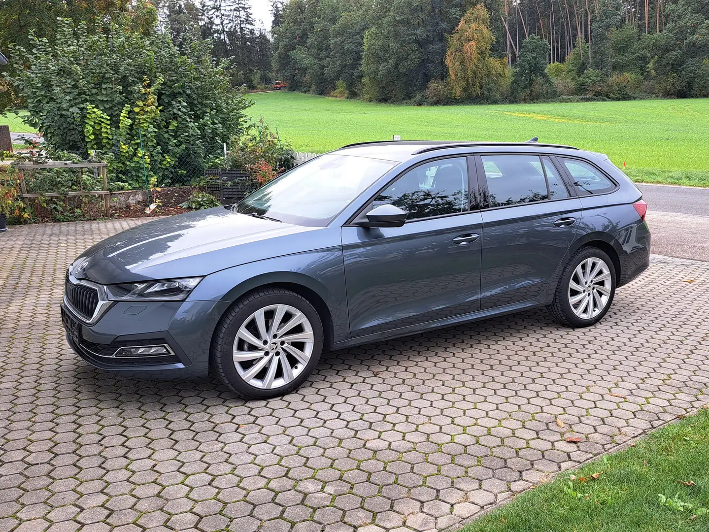 Skoda Octavia Combi 2.0 TDI DSG First Edition, 1.Hd. Gris - 1