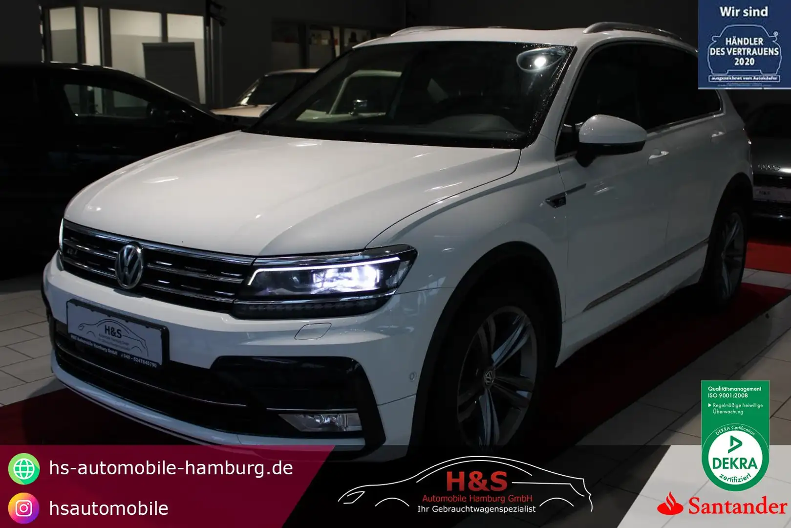 Volkswagen Tiguan Highline/R-Line BMT 4Motion R-Line Blanc - 1
