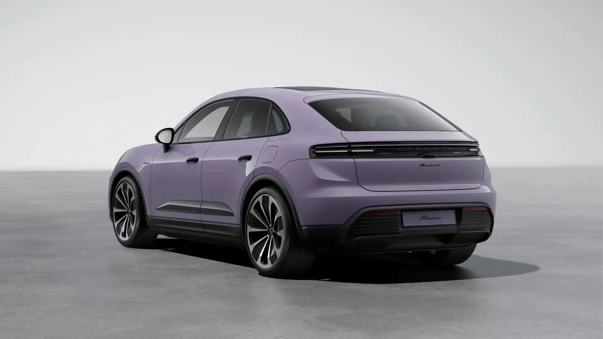 Porsche Macan New Macan 4 BEV-Disponibile-Display passeggero Lilla - 2