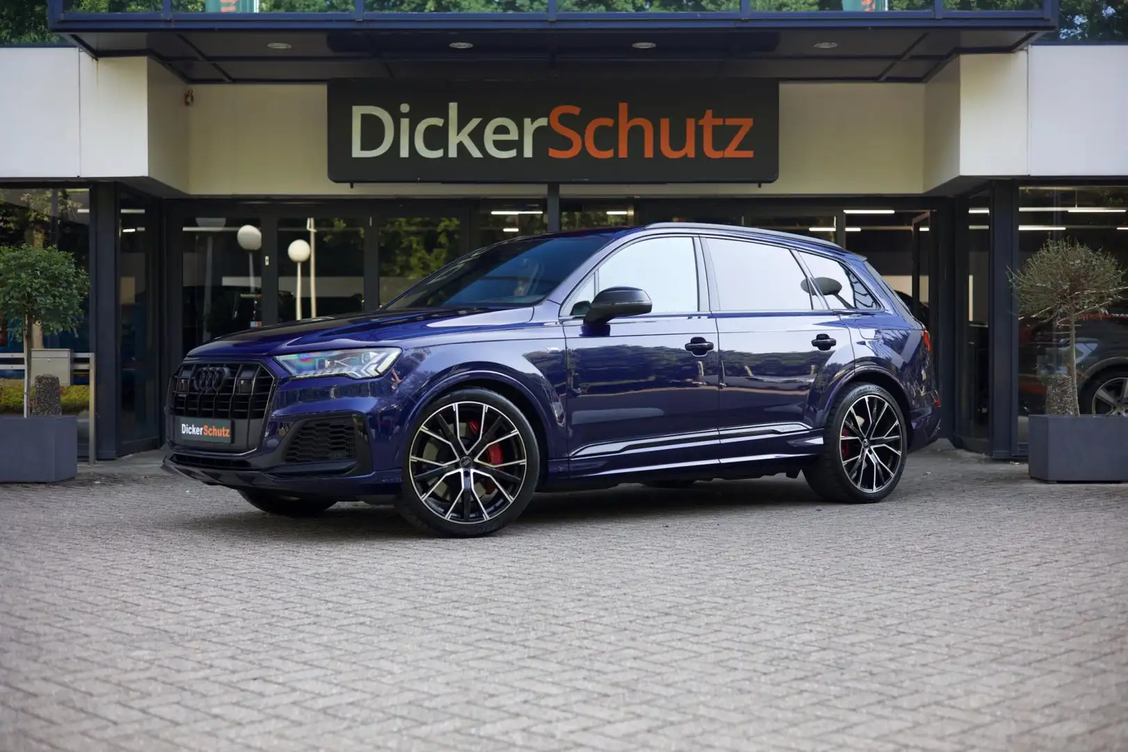 Audi Q7 60 TFSIe Competition | Head-Up | Trekhaak | S Spor Bleu - 1