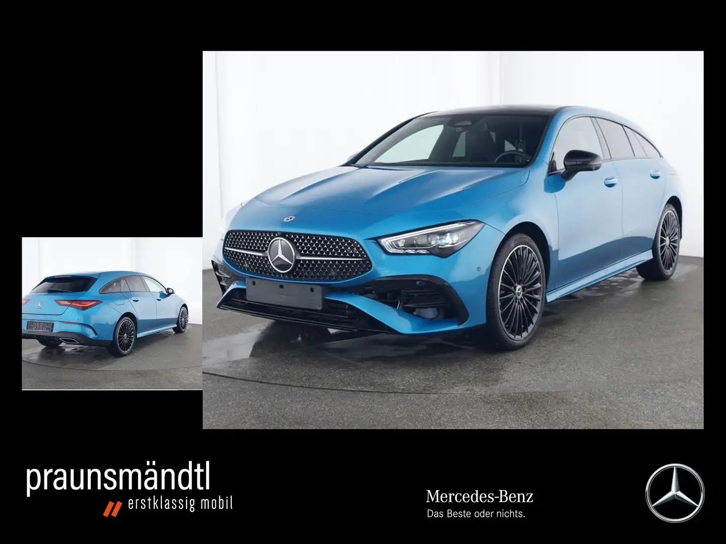 Mercedes-Benz CLA 250 e AMG Edition Night Pano/Sound/Distr/360 Blau - 1