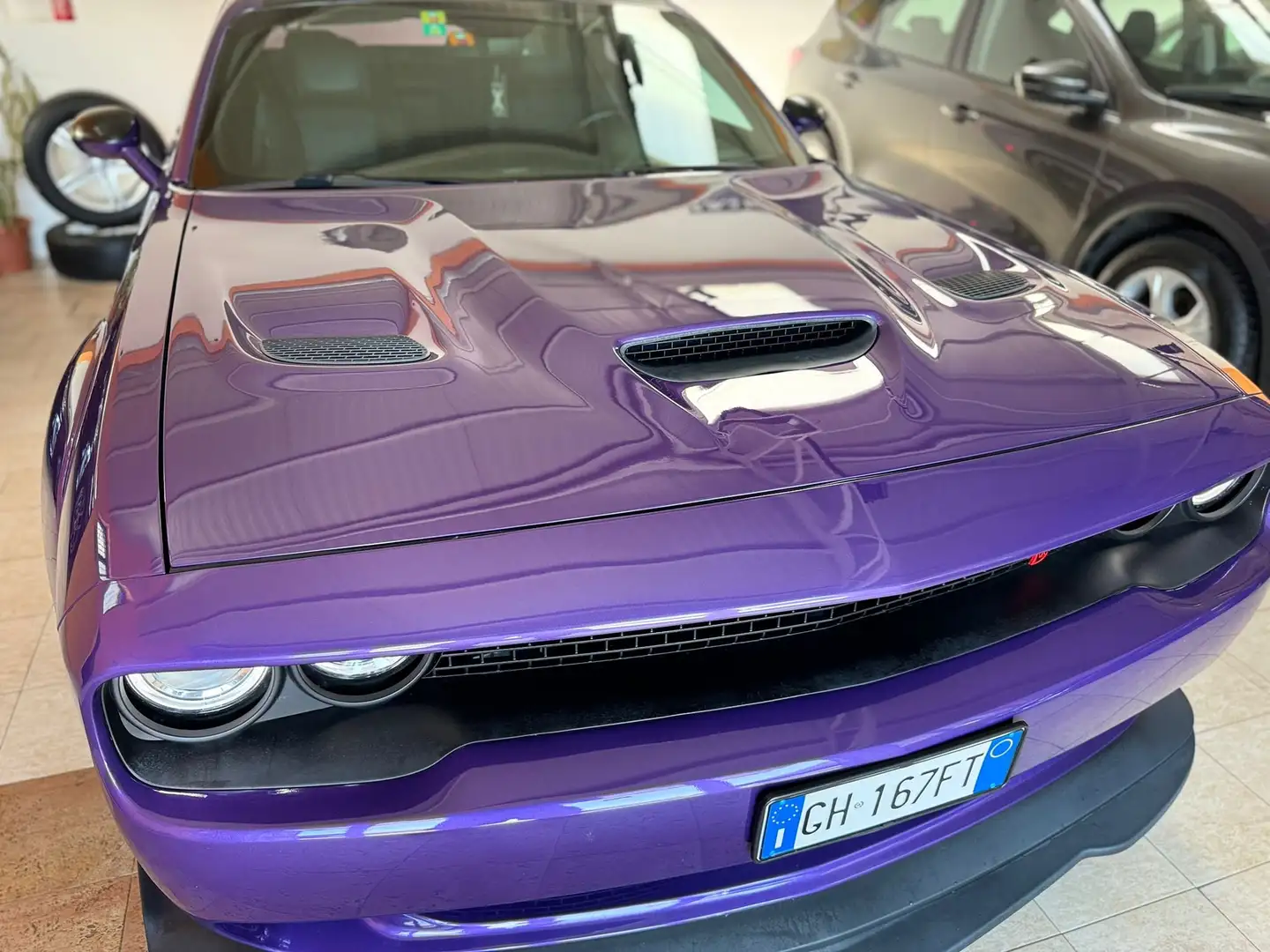 Dodge Challenger Challenger 3.6 V6 SXT 309cv at8 Paars - 2